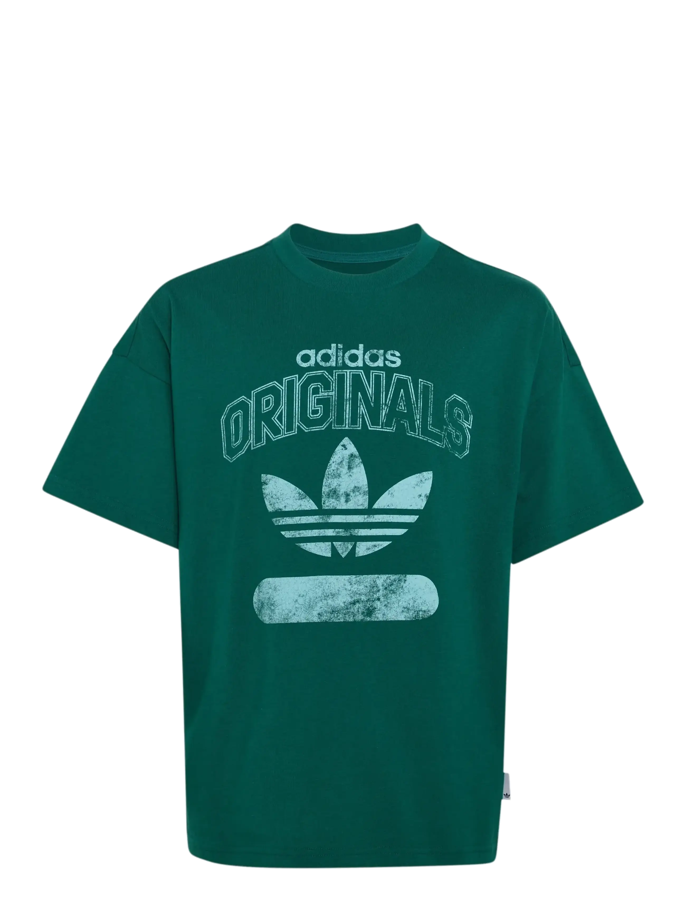 adidas Originals LOOSE TEE - T-Shirts - CGREEN / green
