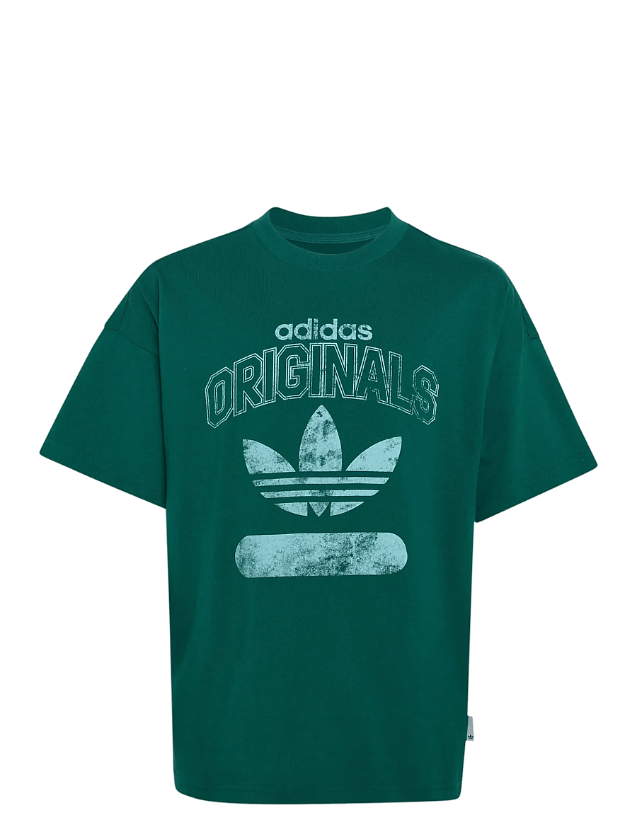 adidas Originals - LOOSE TEE - lühikeste varrukatega t-särgid - cgreen - 1
