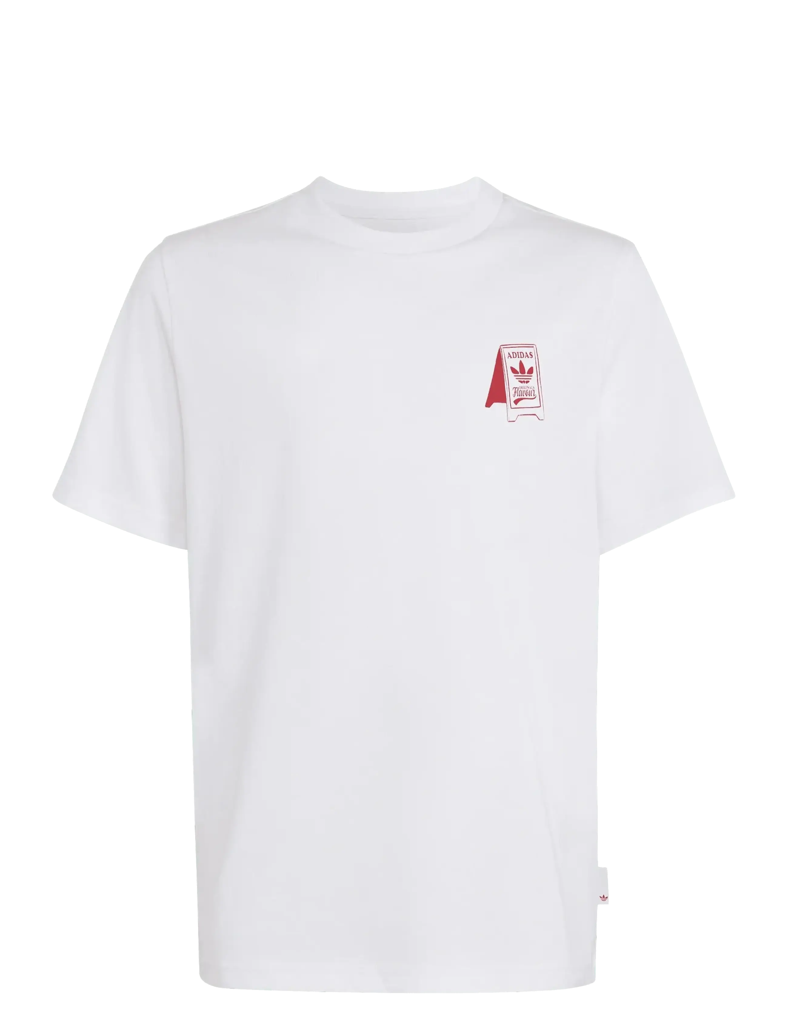 adidas Originals - LOOSE TEE - white - 1