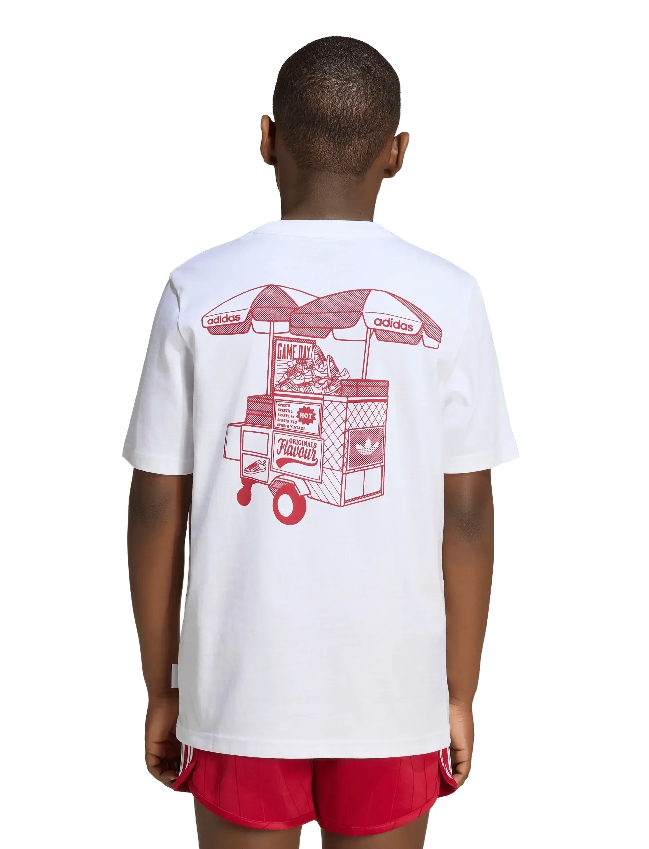 adidas Originals - LOOSE TEE - white - 3