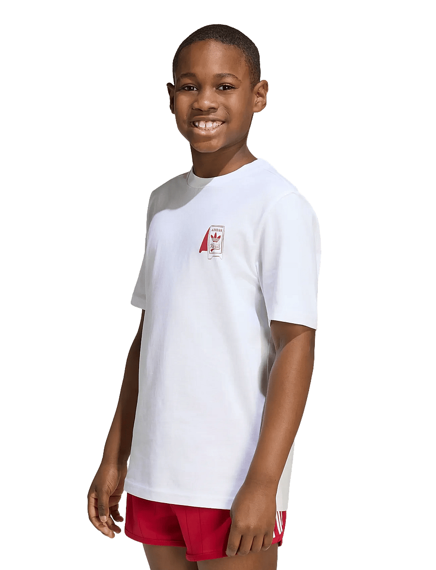 adidas Originals - LOOSE TEE - white - 5
