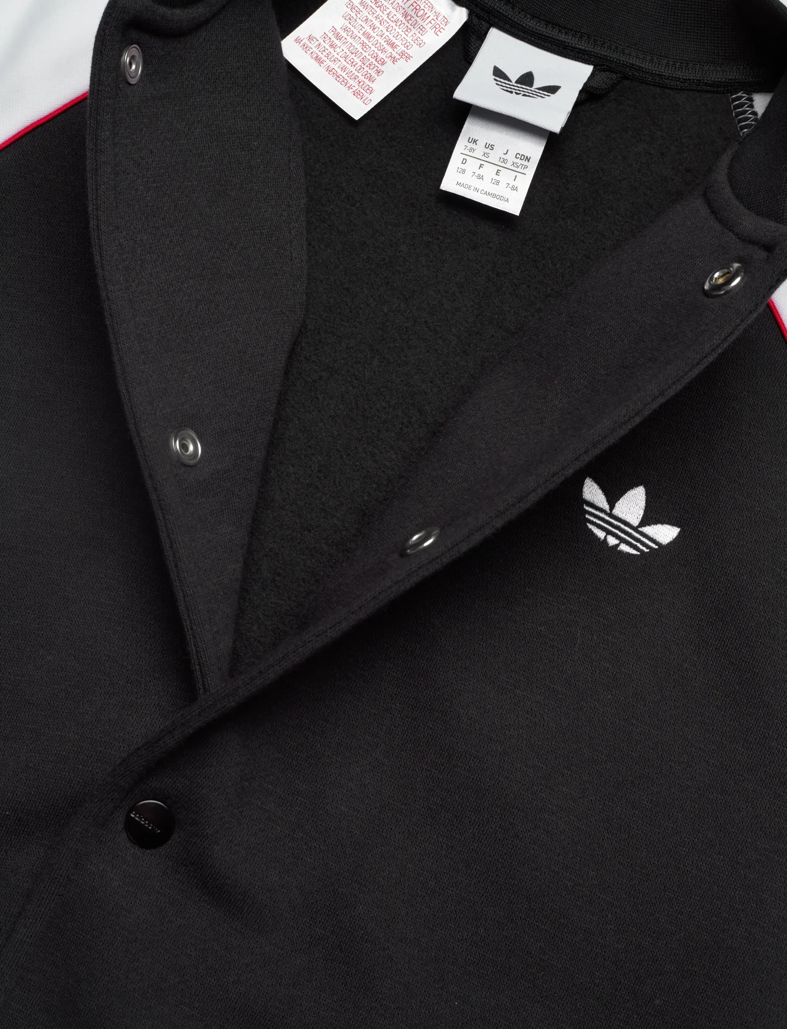 adidas Originals - SST LO JACKET - outerwear - black/white - 2