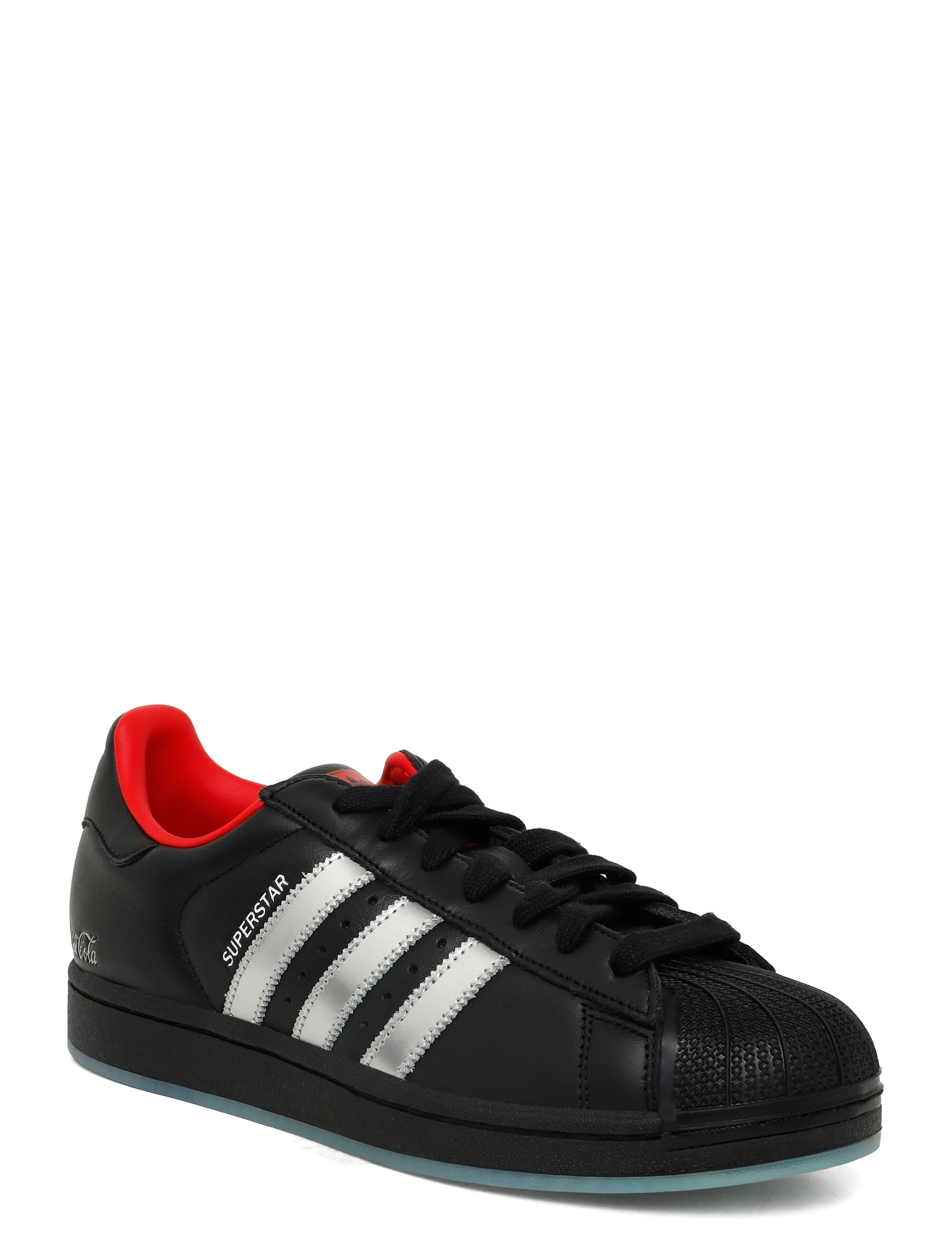 adidas Originals SUPERSTAR II COCA-COLA - Niedriger Schnitt - CBLACK/SILVMT/NONE / black