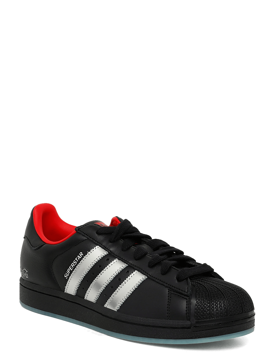 adidas Originals - SUPERSTAR II COCA-COLA - låga sneakers - cblack/silvmt/none - 0