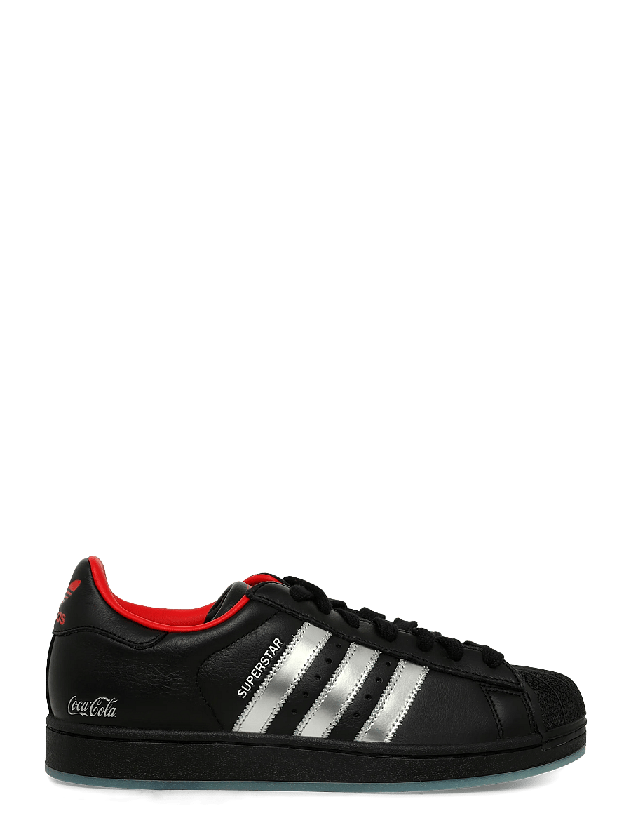 adidas Originals - SUPERSTAR II COCA-COLA - låga sneakers - cblack/silvmt/none - 2