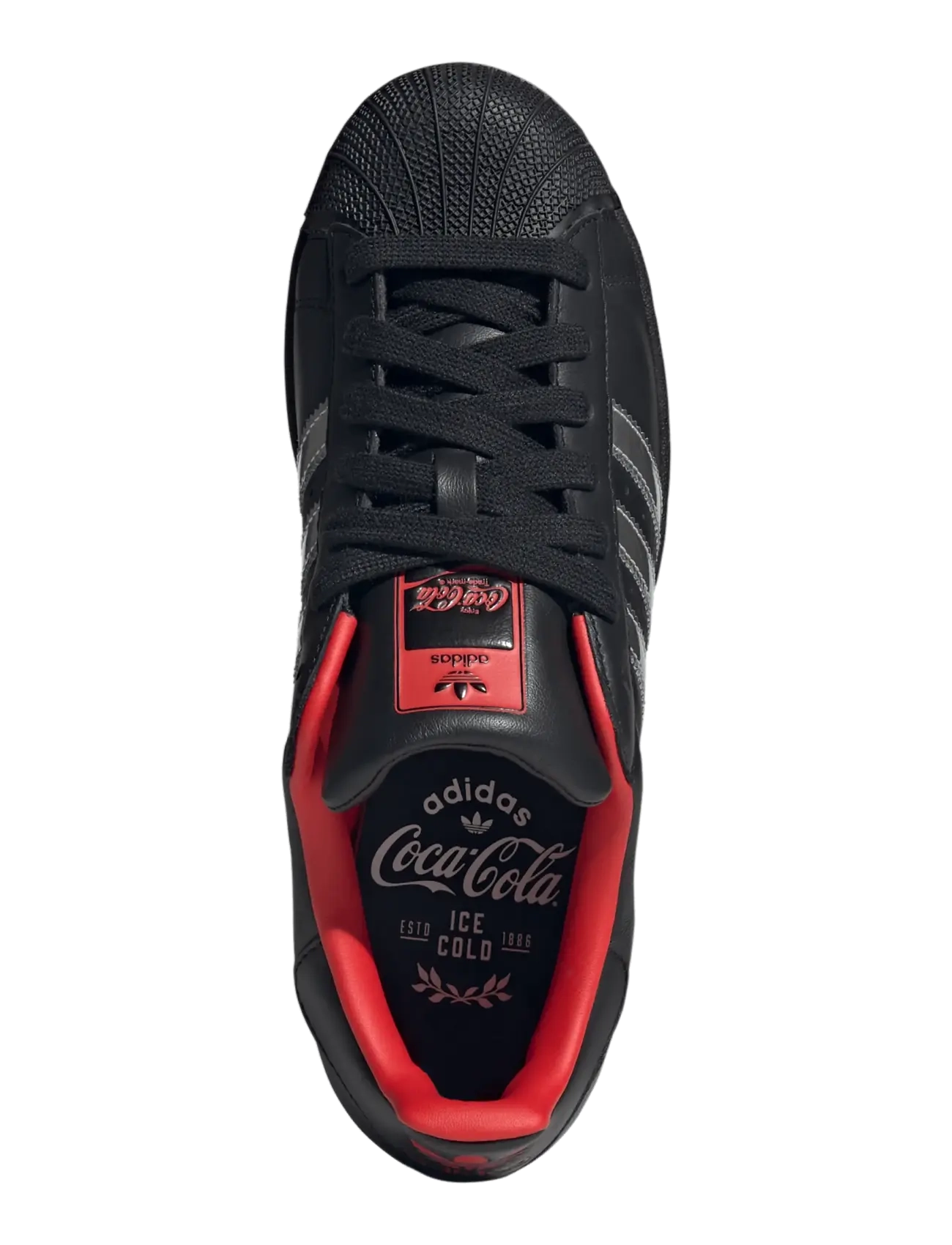 adidas Originals - SUPERSTAR II COCA-COLA - cblack/silvmt/none - 4