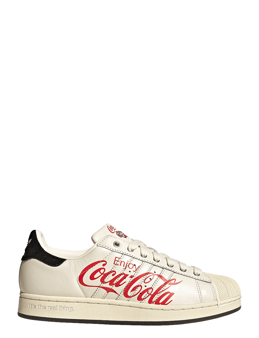 adidas Originals - SUPERSTAR II COCA-COLA - niedriger schnitt - cwhite/cblack/crewht - 0