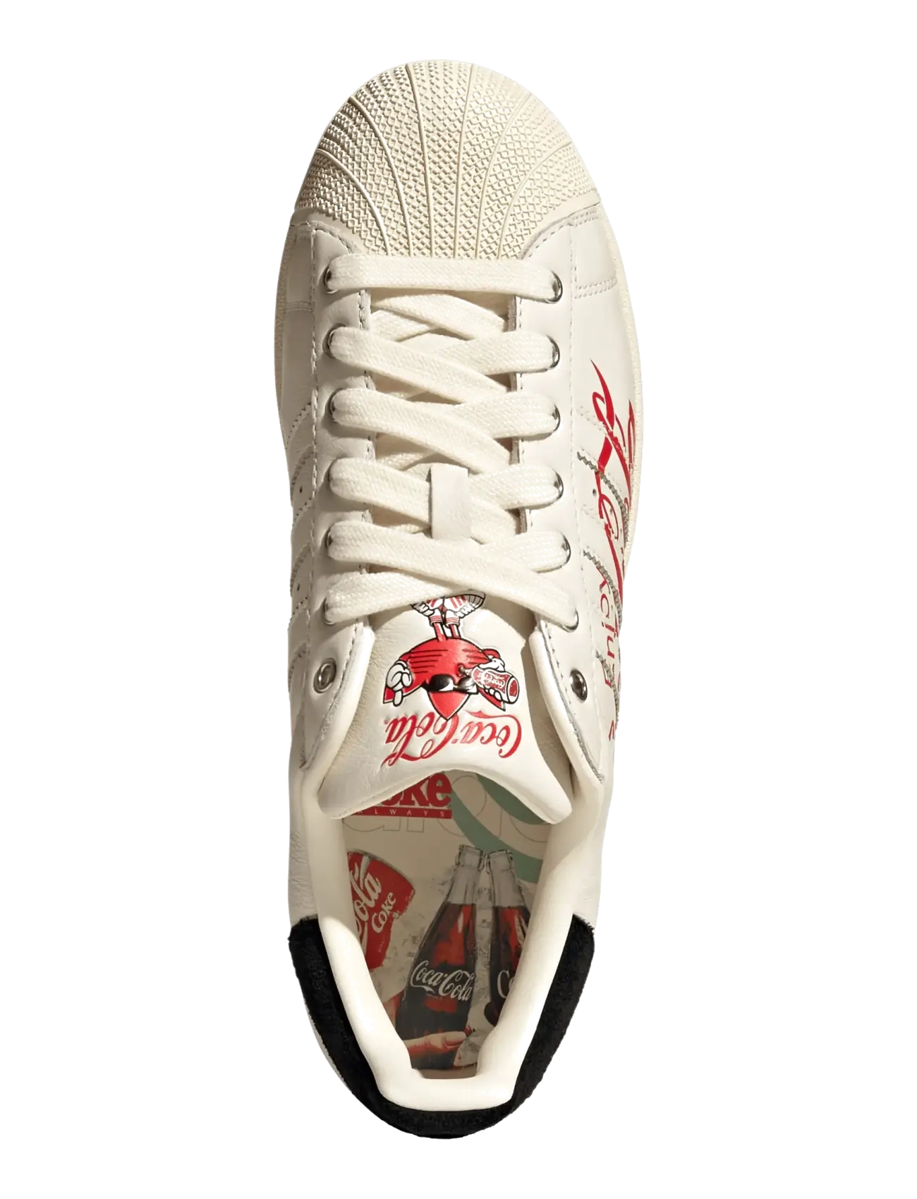 adidas Originals - SUPERSTAR II COCA-COLA - cwhite/cblack/crewht - 4