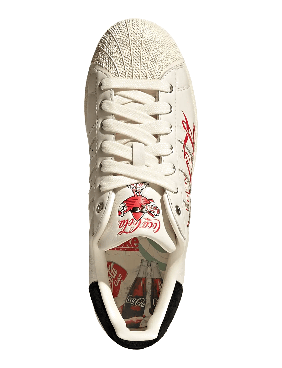adidas Originals - SUPERSTAR II COCA-COLA - lave sneakers - cwhite/cblack/crewht - 4