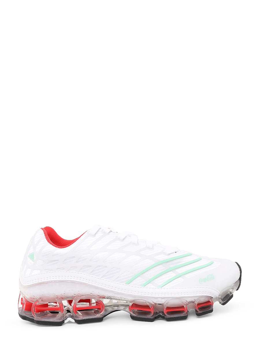 adidas Originals - MEGARIDE F50 COCA COLA - niedriger schnitt - ftwwht/icegrn/silvmt - 2