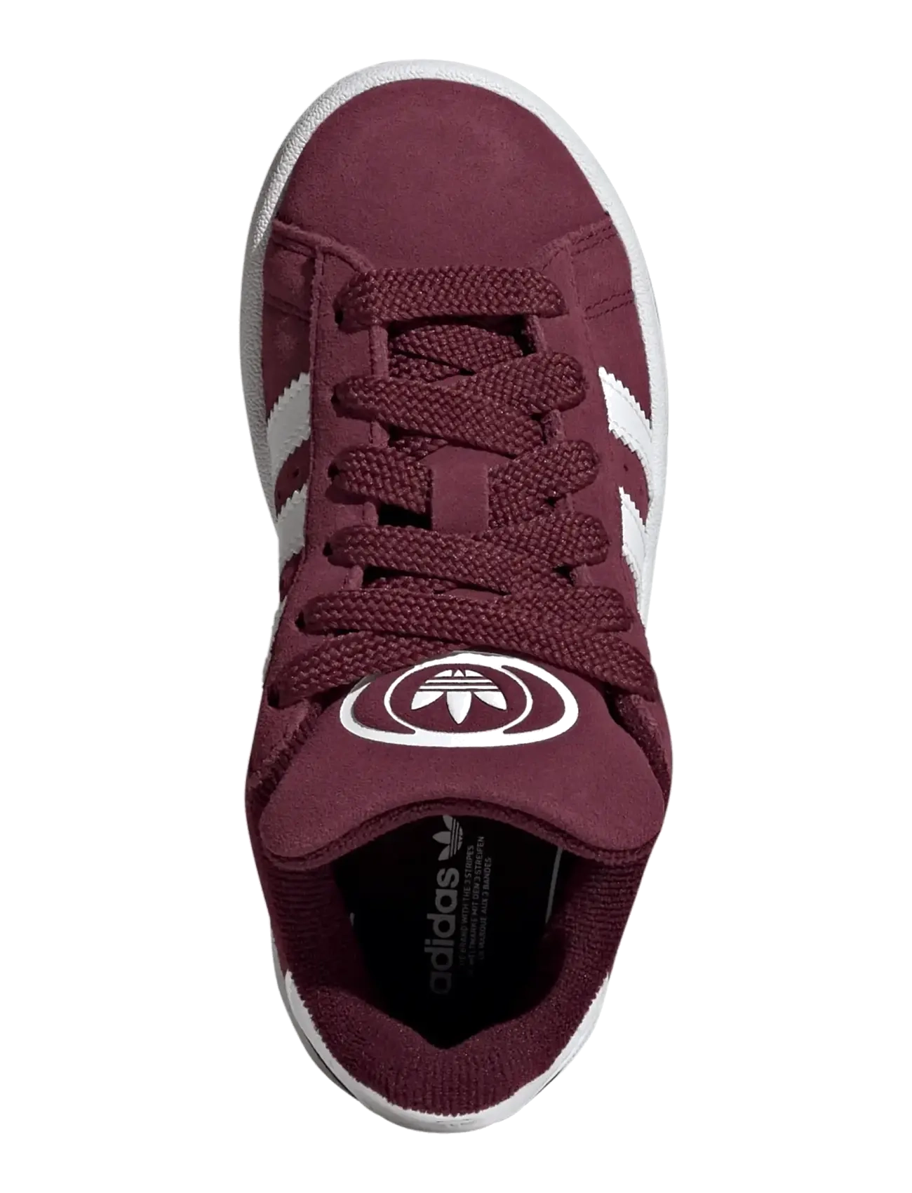 adidas Originals - CAMPUS 00s C - niedriger schnitt - maroon/ftwwht/gum2 - 4