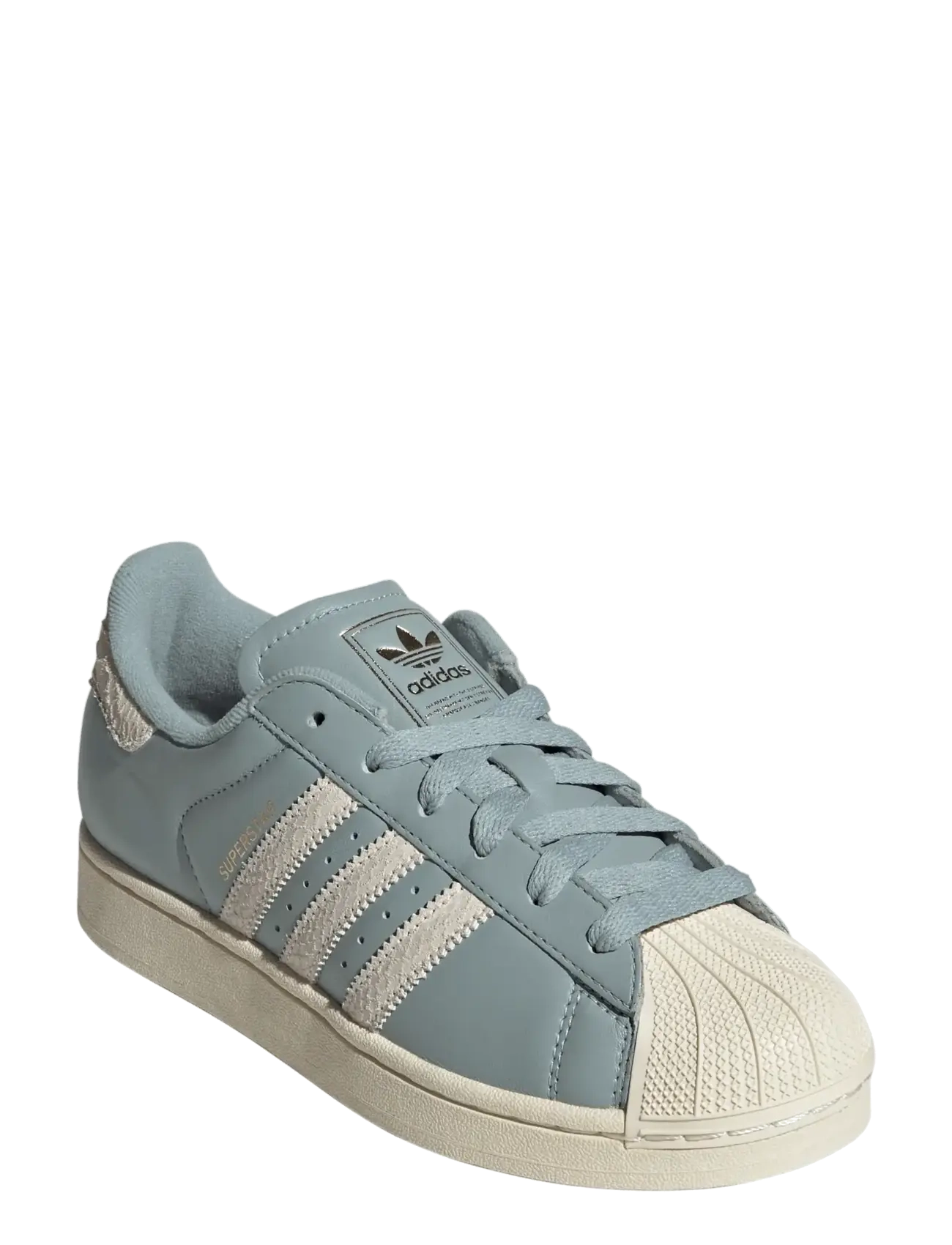 adidas Originals SUPERSTAR II W - Nouveautes - CREWHT/WOSA/GOLDMT / blue