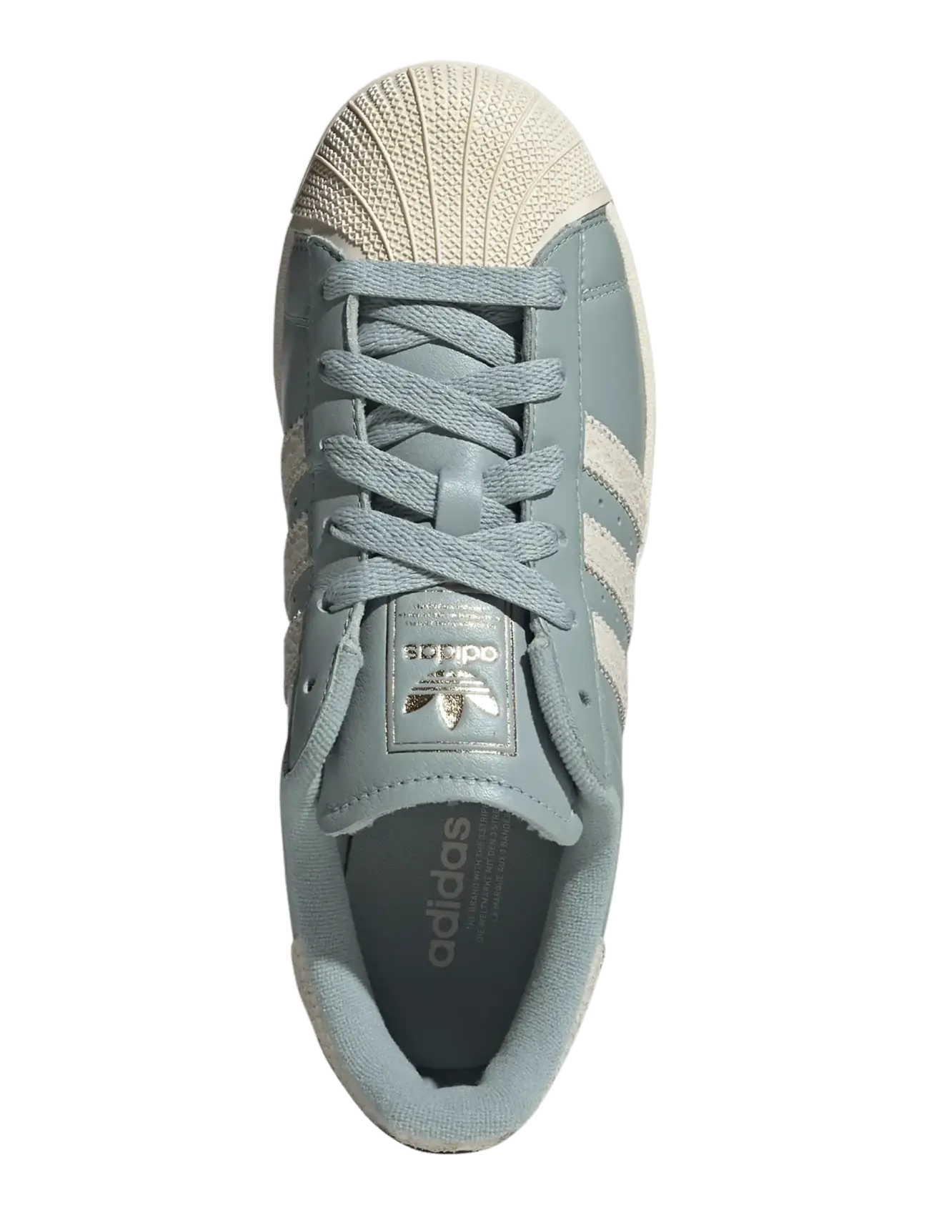 adidas Originals - SUPERSTAR II W - niedrige sneakers - crewht/wosa/goldmt - 4