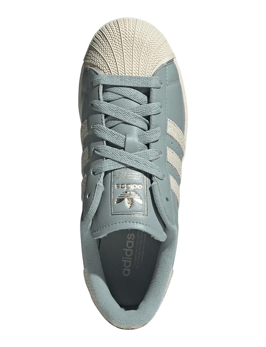 adidas Originals - SUPERSTAR II W - lave sneakers - crewht/wosa/goldmt - 4