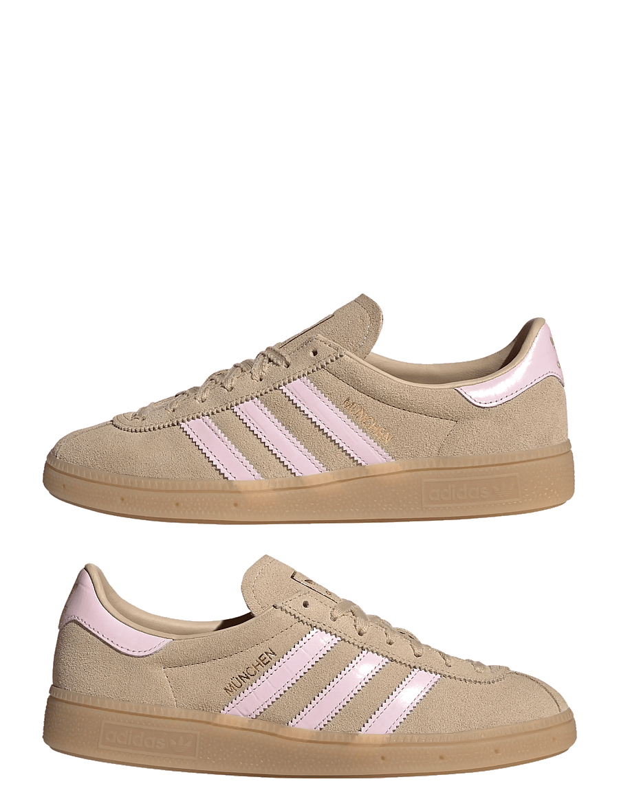 adidas Originals - MUENCHEN W - lave sneakers - gum4/magbei/clpink - 5