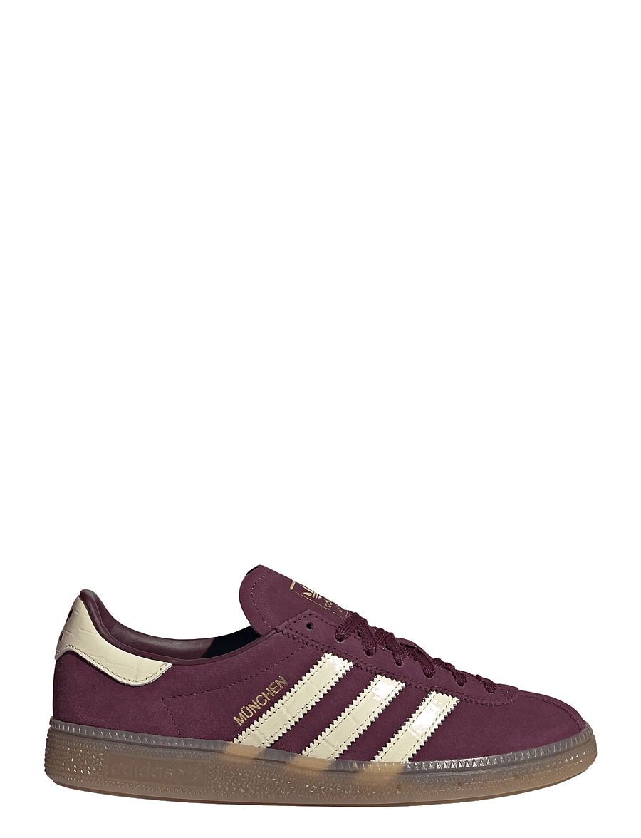 adidas Originals - MUENCHEN W - niedrige sneakers - maroon/warvan/gum5 - 1
