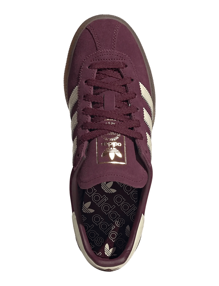 adidas Originals - MUENCHEN W - niedrige sneakers - maroon/warvan/gum5 - 4