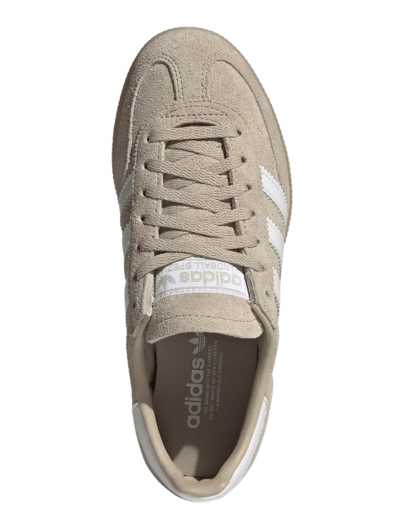 adidas Originals - HANDBALL SPEZIAL BOLD J - lave sneakers - khathr/ftwwht/gum3 - 4