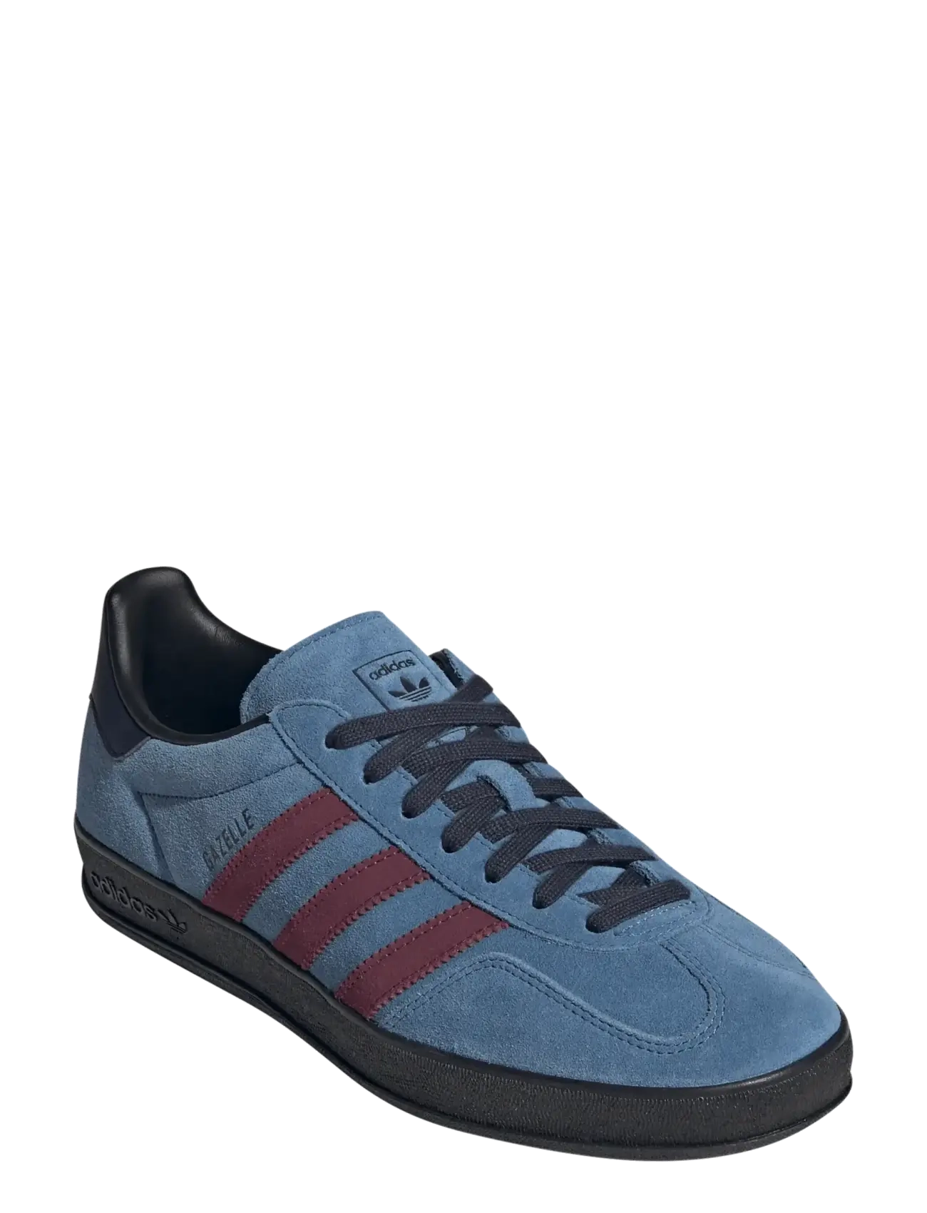 adidas Originals GAZELLE INDOOR - Skor - DUIN/MAROON/CBLACK / blue