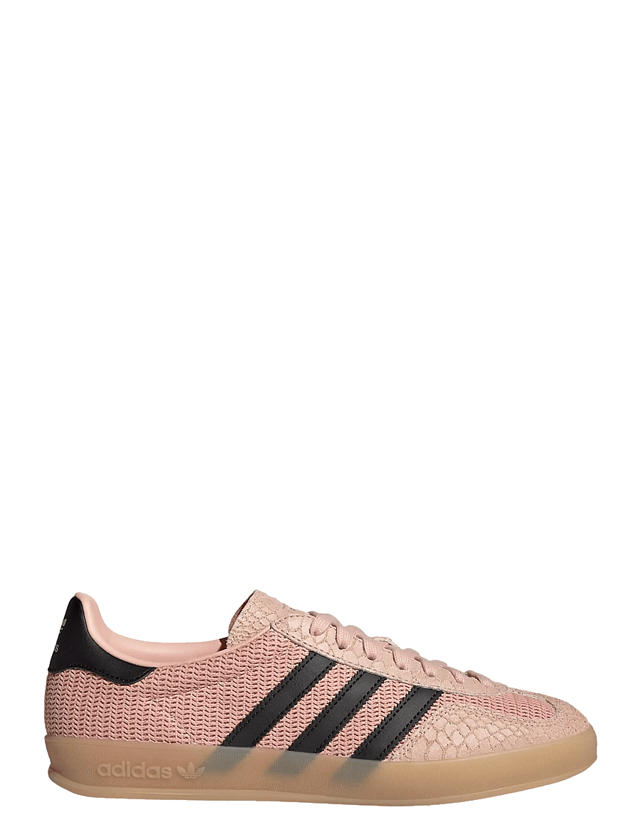 adidas Originals - GAZELLE INDOOR - låga sneakers - vappnk/cblack/gum4 - 0