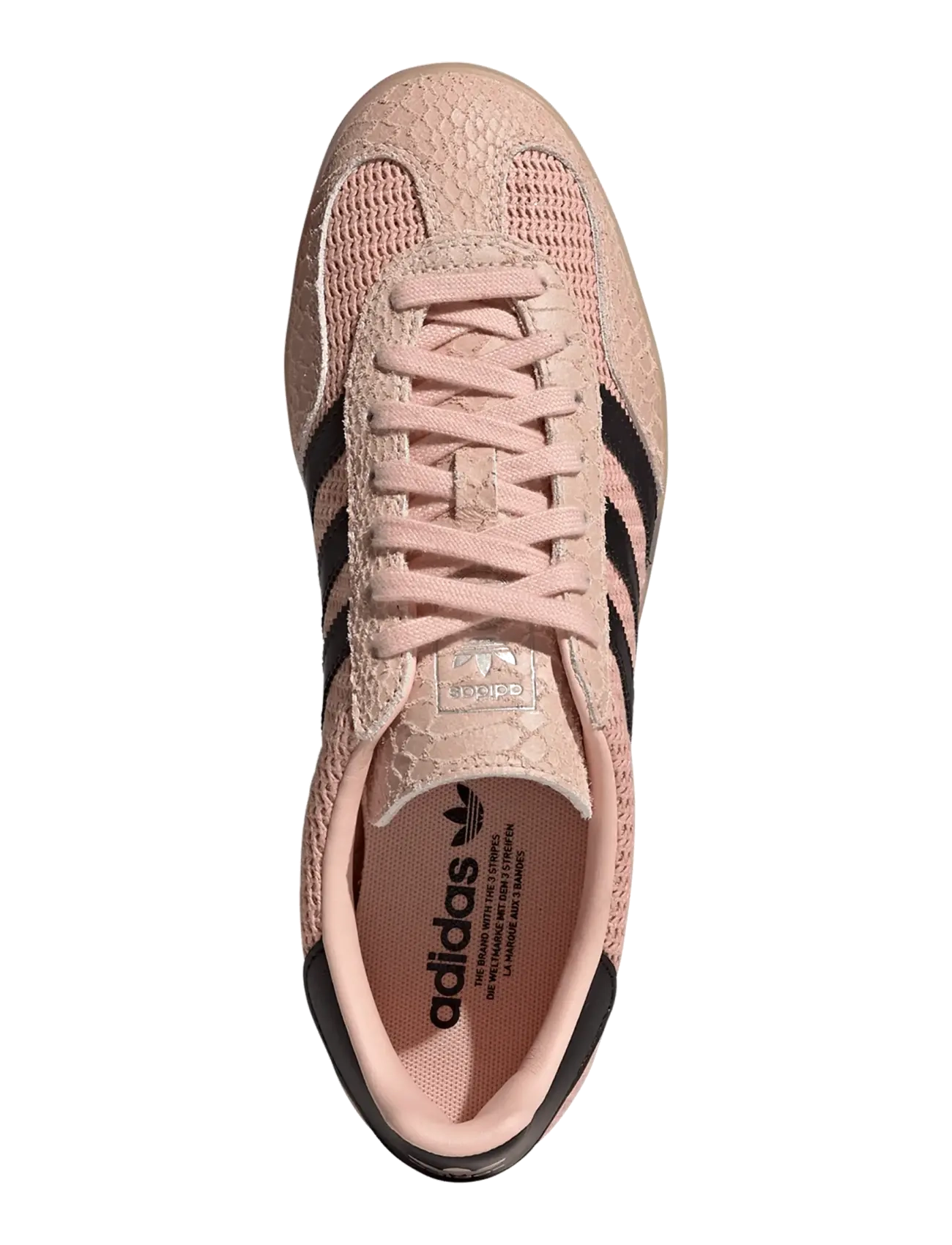 adidas Originals - GAZELLE INDOOR - lave sneakers - vappnk/cblack/gum4 - 4