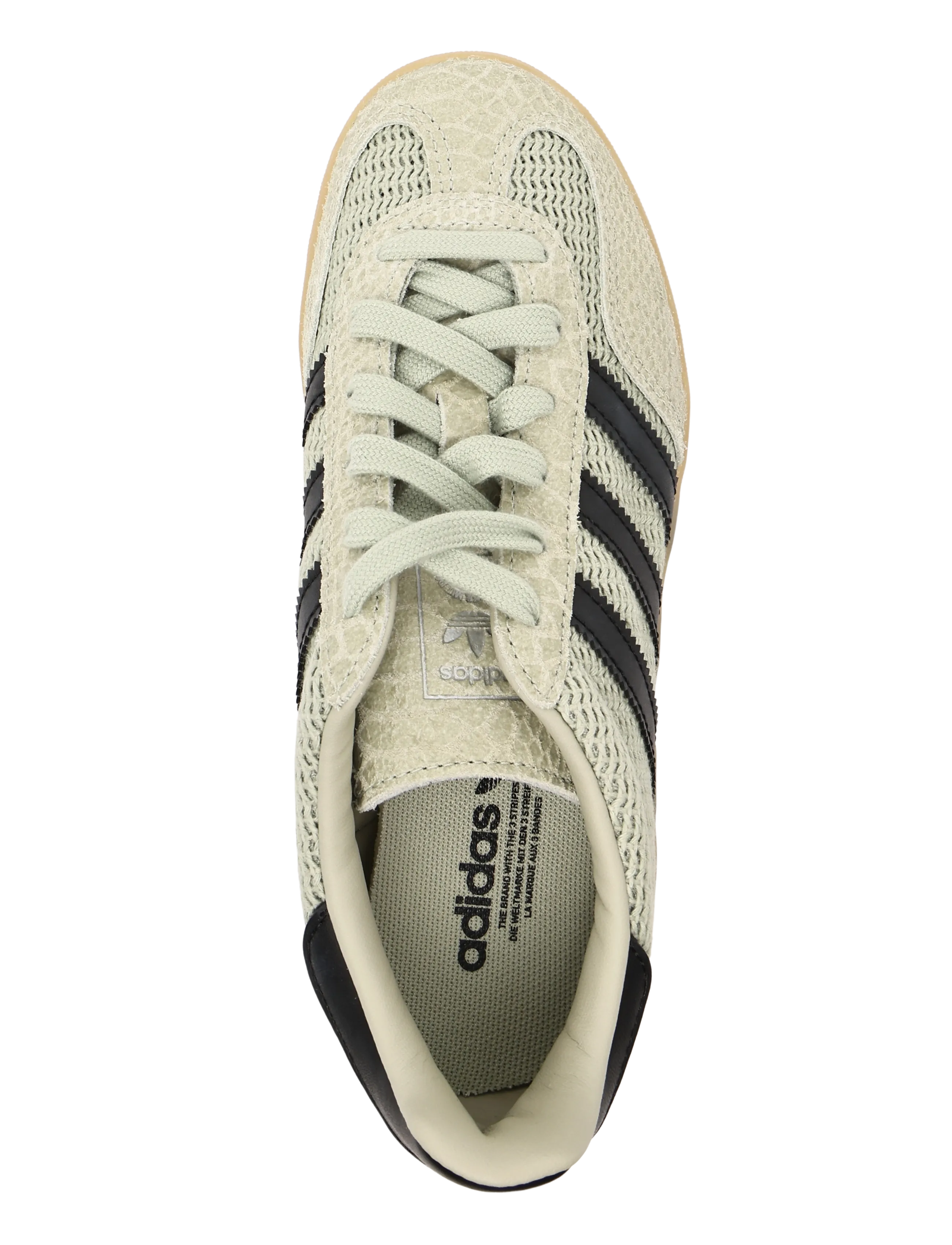 adidas Originals - GAZELLE INDOOR - halgrn/cblack/gum4 - 3