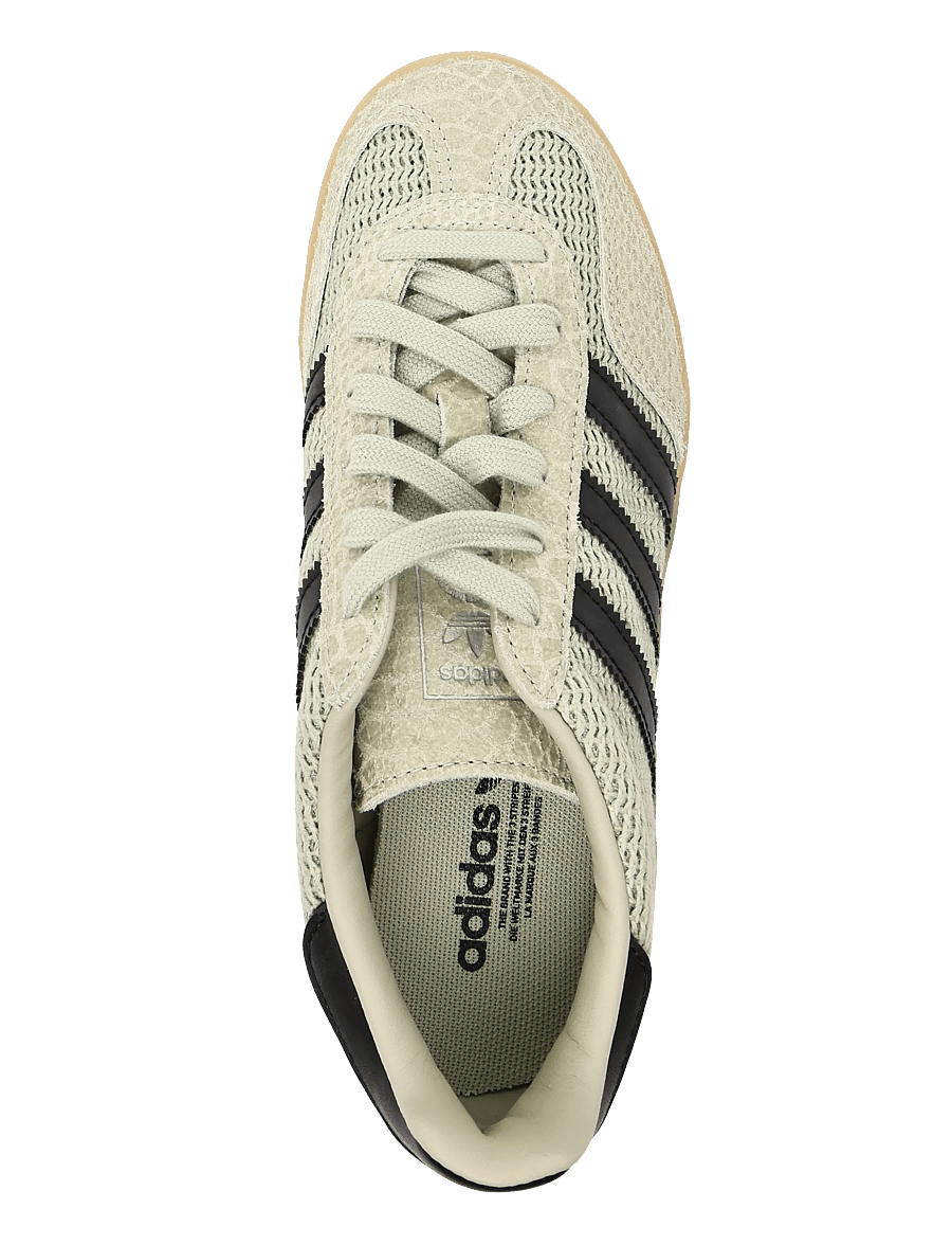 adidas Originals - GAZELLE INDOOR - niedrige sneakers - halgrn/cblack/gum4 - 3