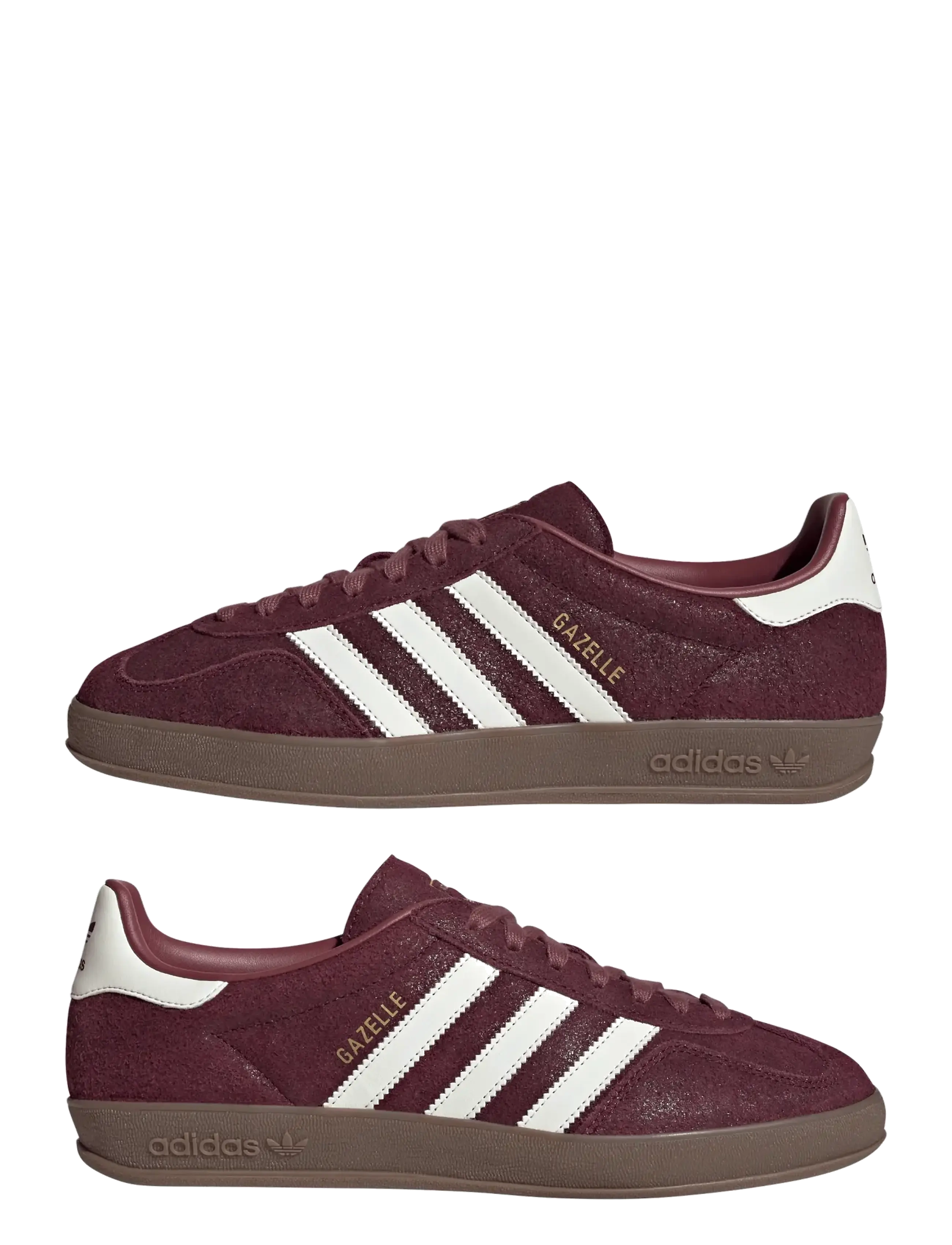 adidas Originals - GAZELLE INDOOR - maroon/owhite/quicri - 5