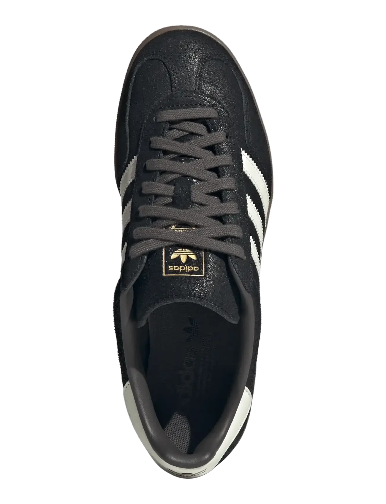 adidas Originals - GAZELLE INDOOR - låga sneakers - cblack/owhite/cinder - 4