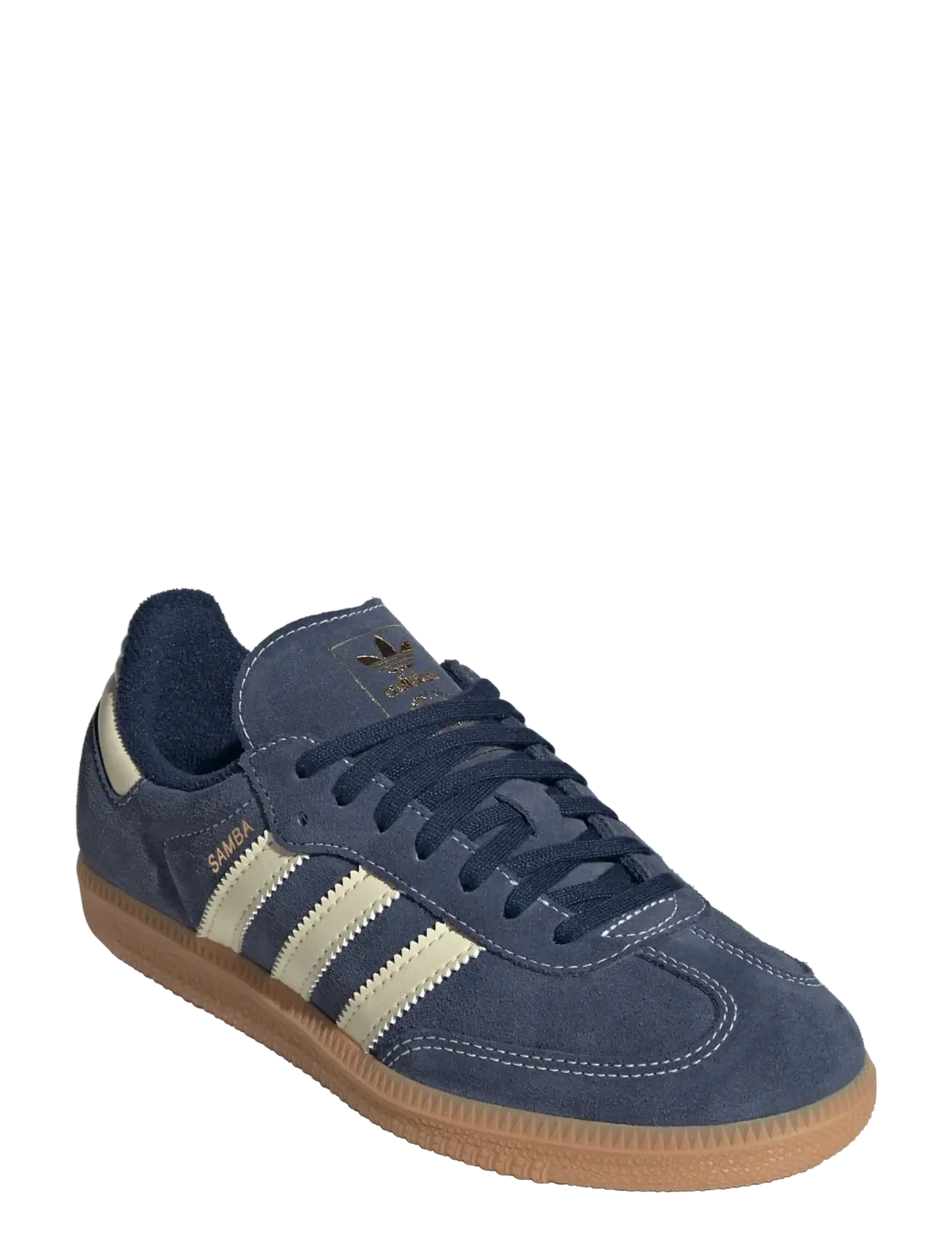 adidas Originals SAMBA OG J - Shoes - NINDIG/WARVAN/GUM2 / navy