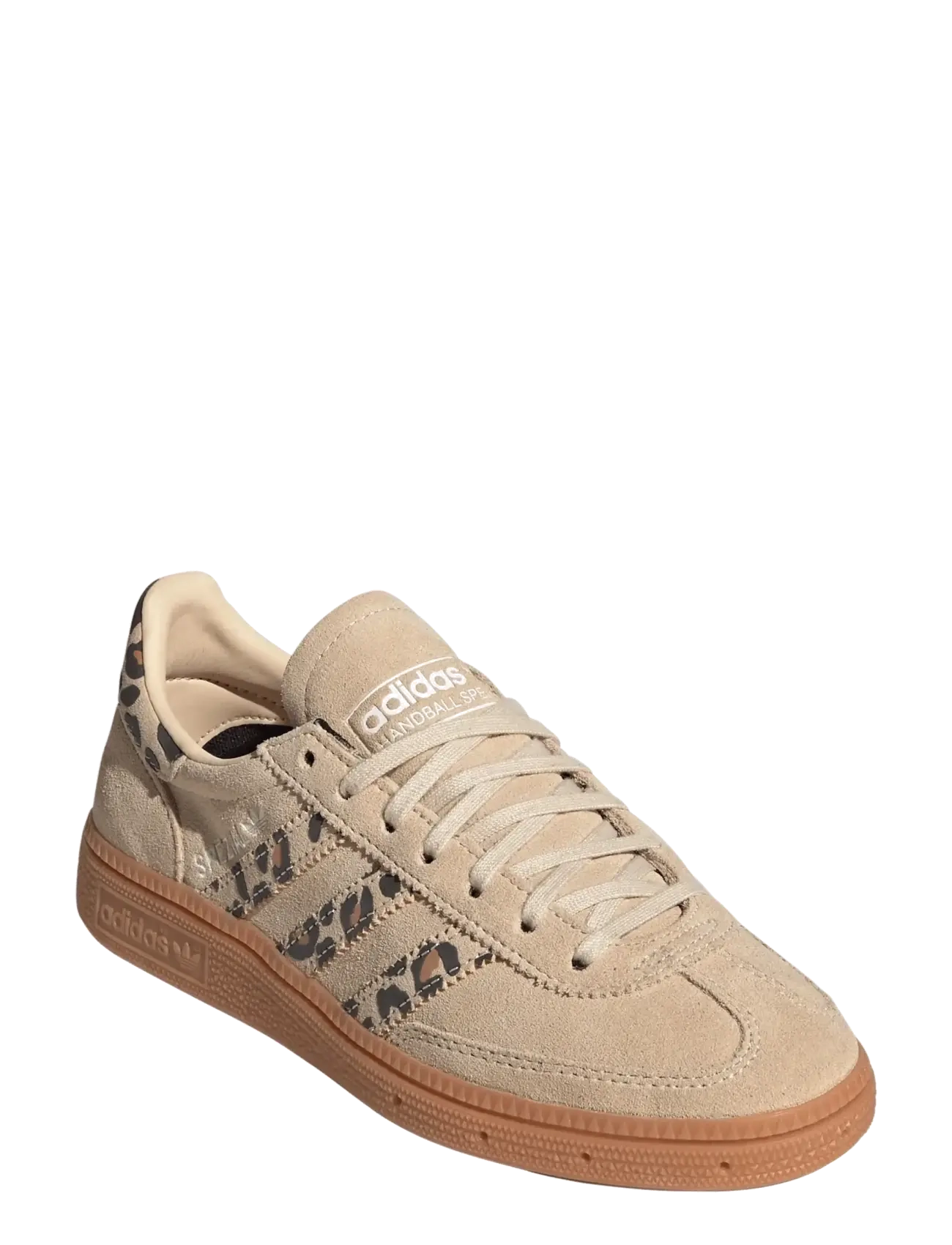 adidas Originals HANDBALL SPEZIAL J - Kõrge säärega tossud - SANSTR/FTWWHT/MESA / beige