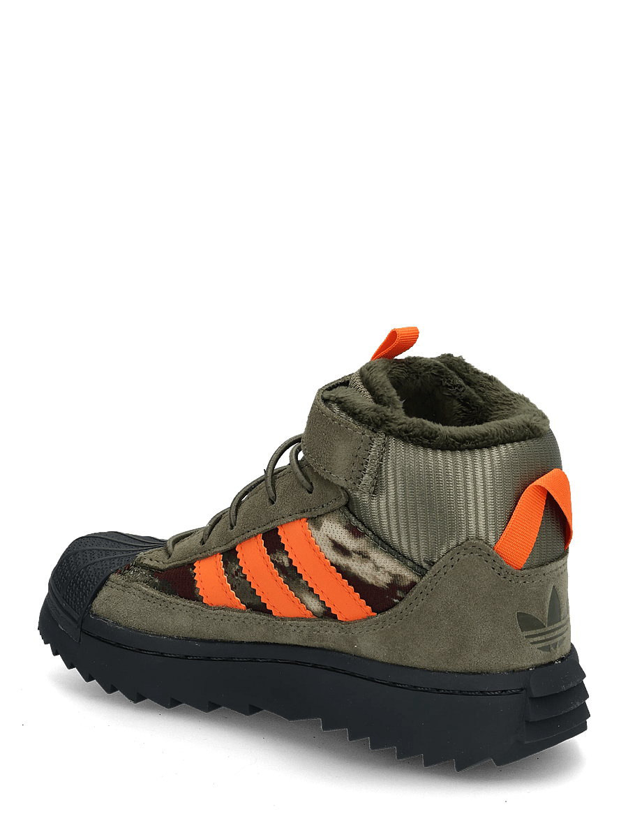 adidas Originals - SUPERSTAR WINTER TREK C - høje sneakers - olistr/orange/ngtcar - 1