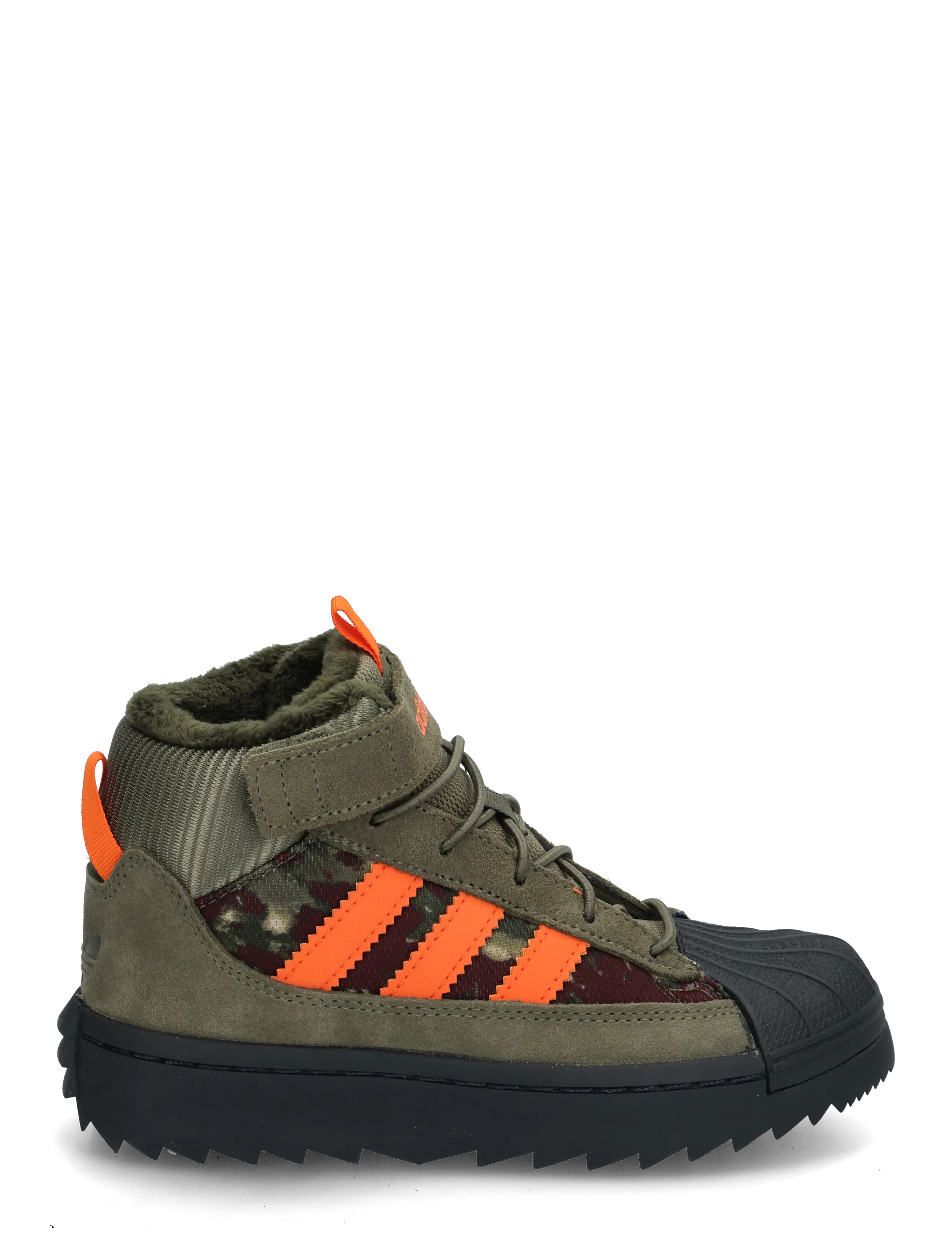 adidas Originals - SUPERSTAR WINTER TREK C - høje sneakers - olistr/orange/ngtcar - 2