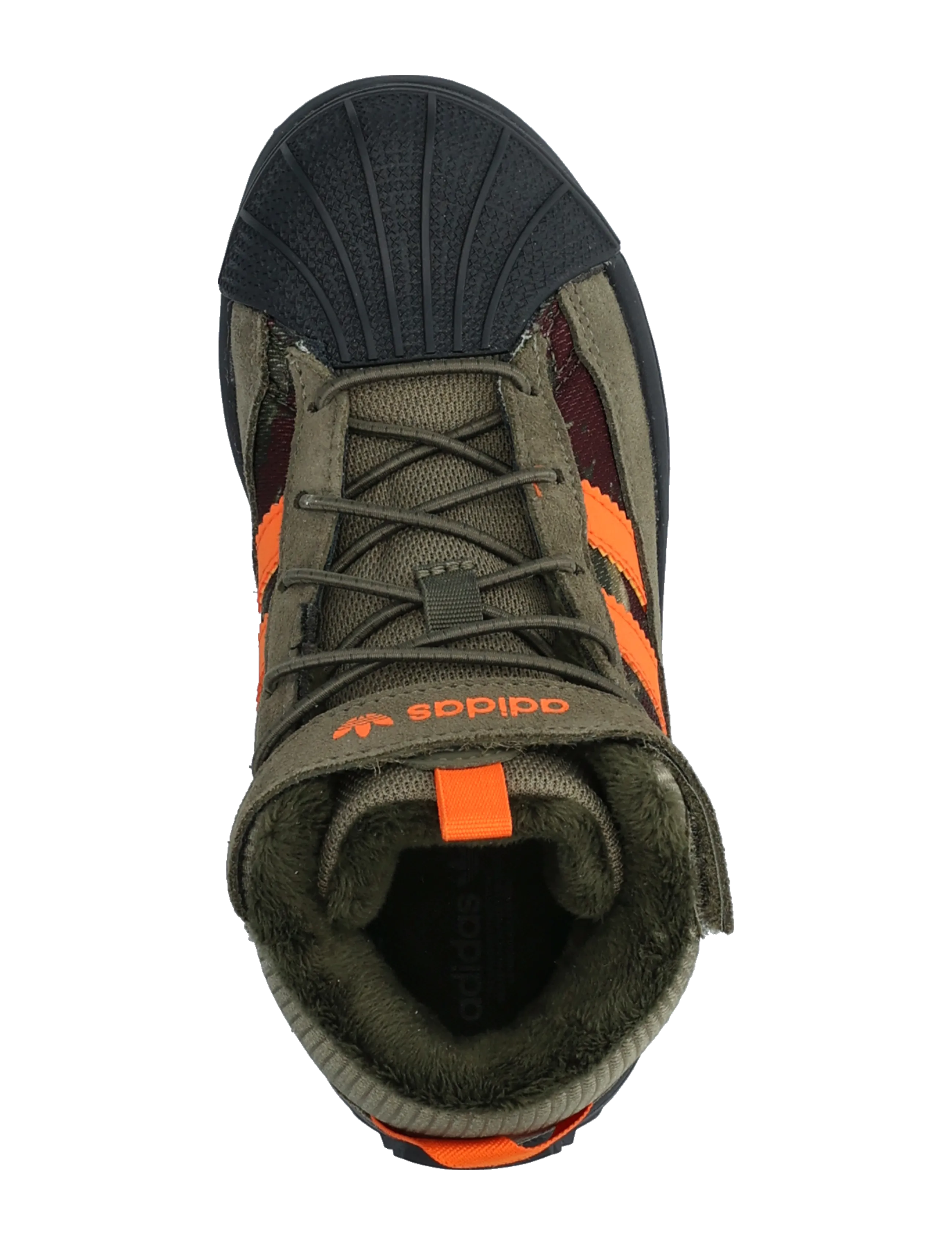 adidas Originals - SUPERSTAR WINTER TREK C - høje sneakers - olistr/orange/ngtcar - 3