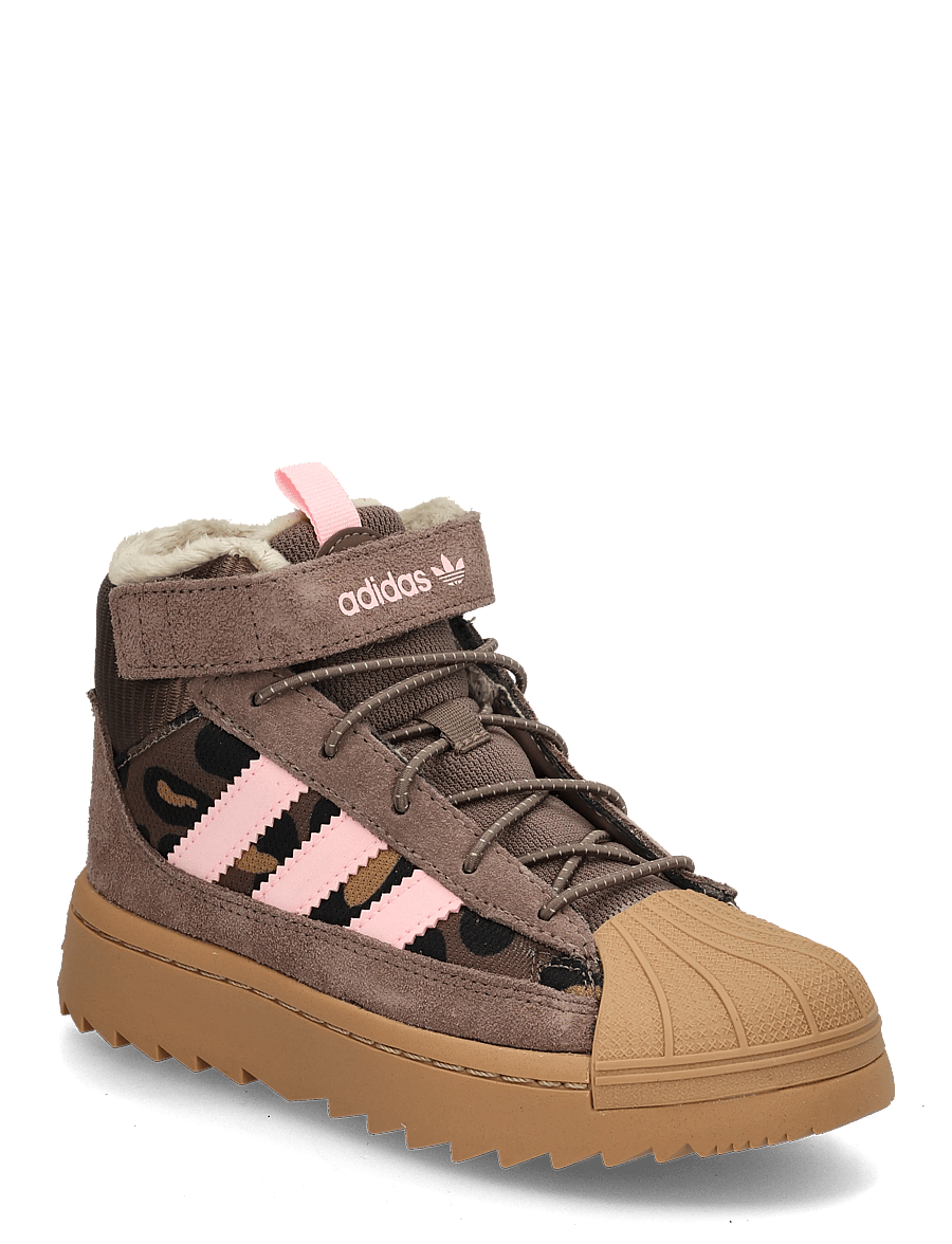 adidas Originals - SUPERSTAR WINTER TREK C - høje sneakers - earstr/glopnk/cblack - 0
