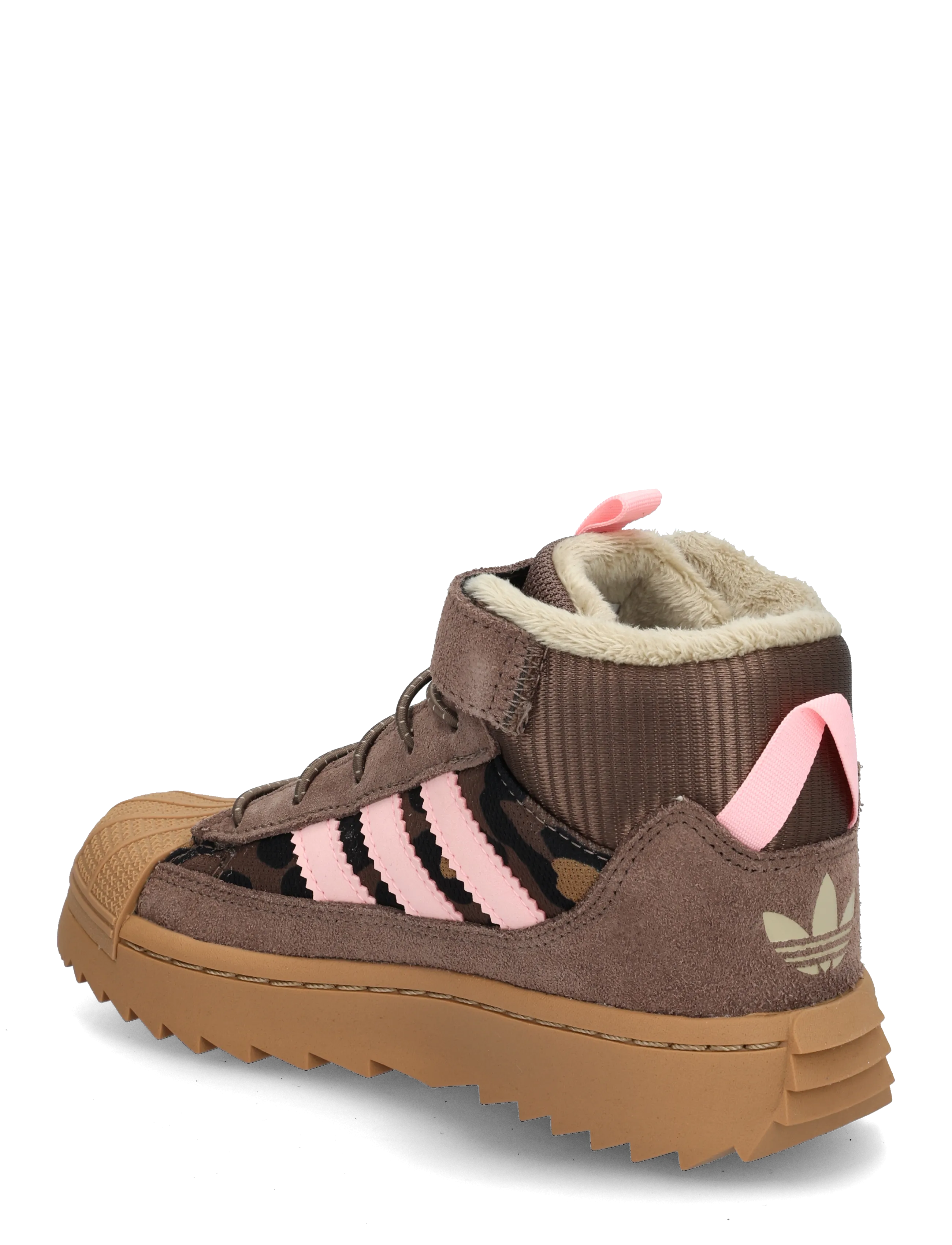 adidas Originals - SUPERSTAR WINTER TREK C - høje sneakers - earstr/glopnk/cblack - 1