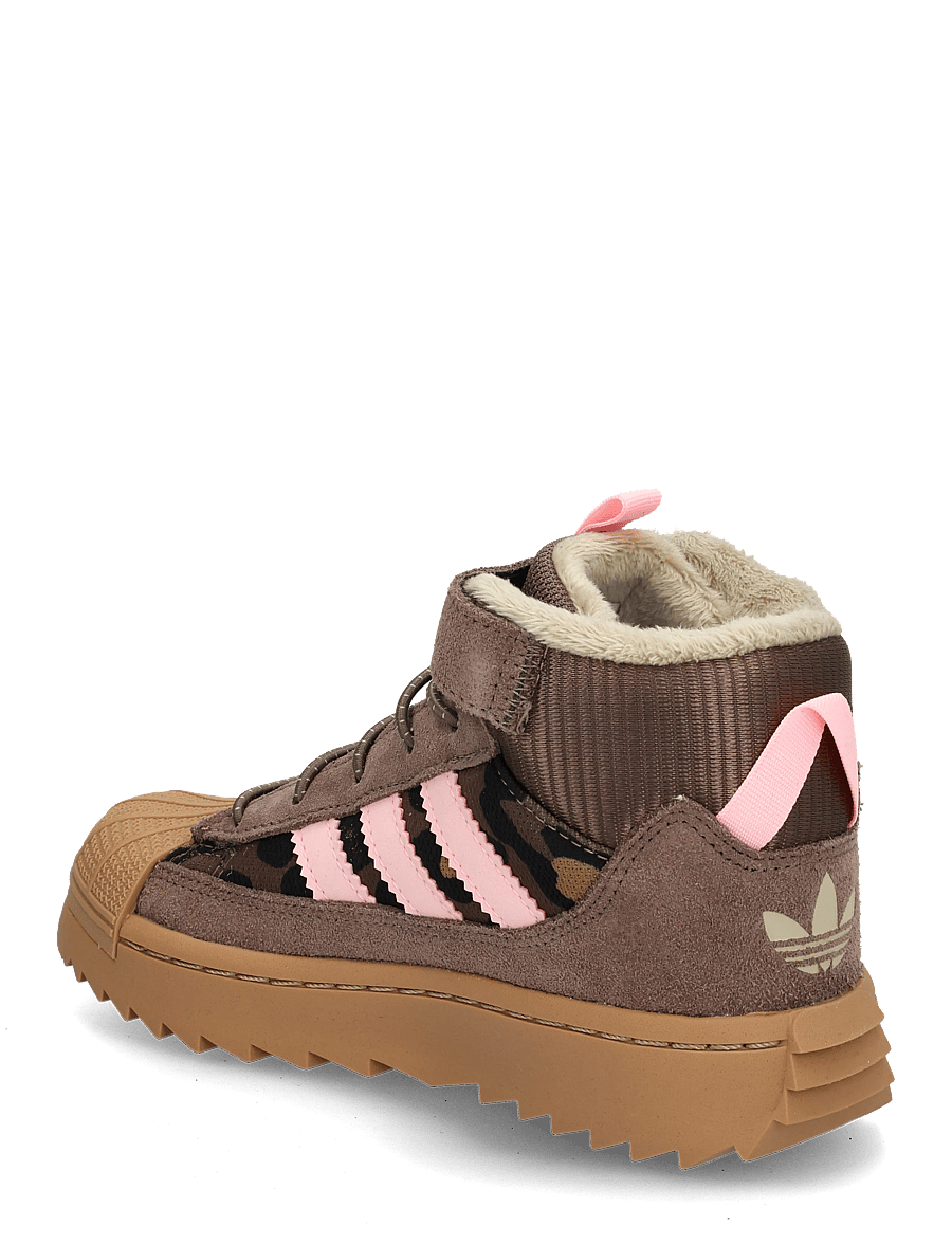 adidas Originals - SUPERSTAR WINTER TREK C - høje sneakers - earstr/glopnk/cblack - 1