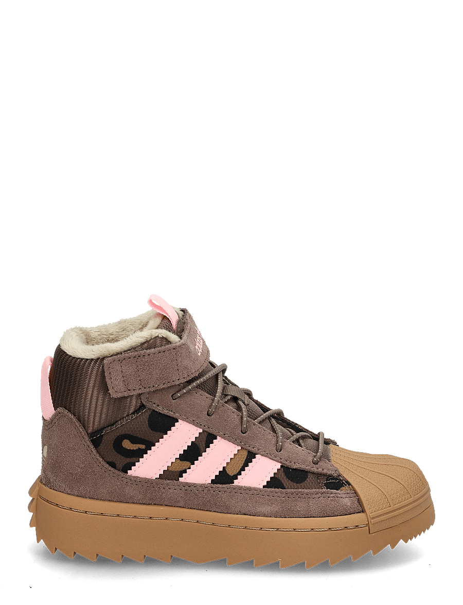 adidas Originals - SUPERSTAR WINTER TREK C - høje sneakers - earstr/glopnk/cblack - 2