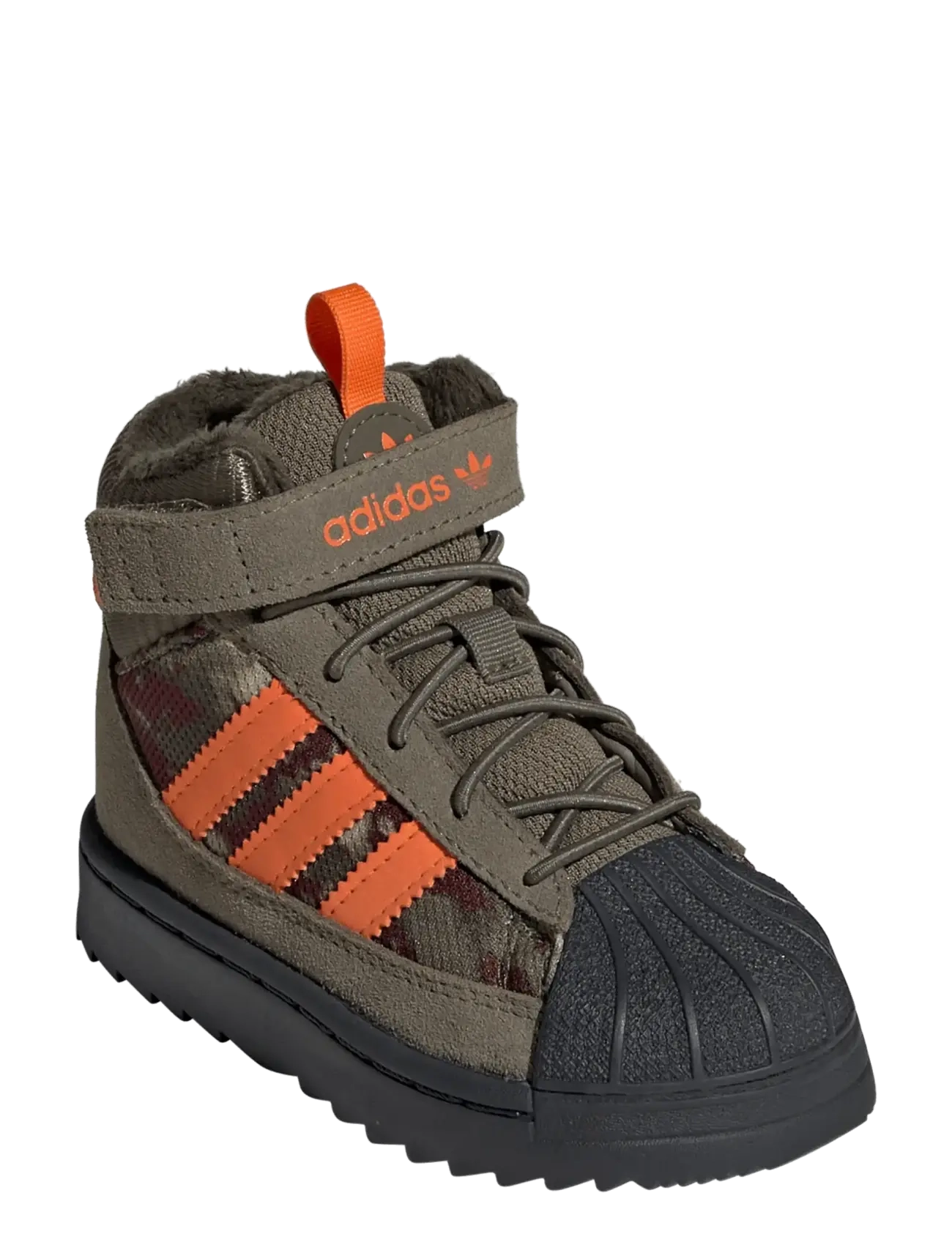 adidas Originals SUPERSTAR WINTER TREK I - Vis alt - OLISTR/ORANGE/NGTCAR / khaki/green