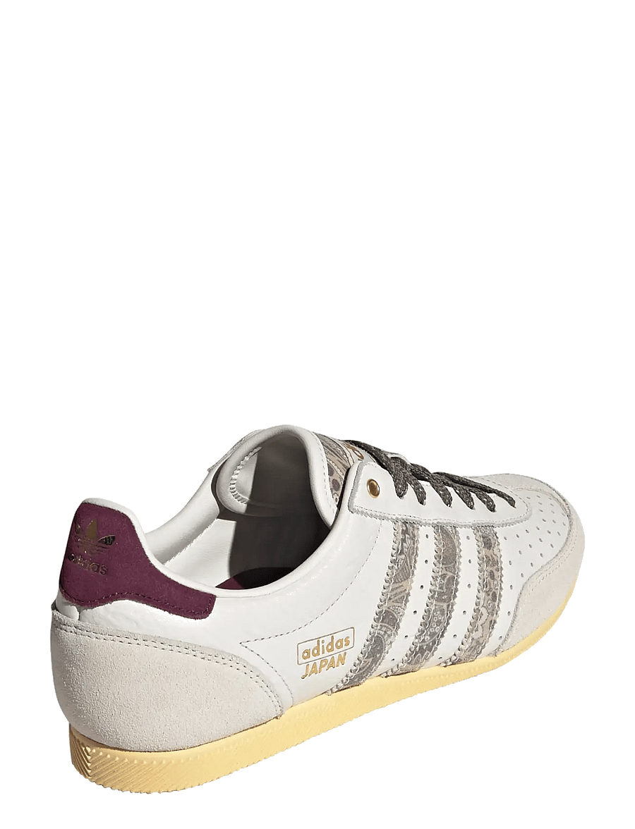 adidas Originals - JAPAN W - niedrige sneakers - owhite/maroon/olistr - 3