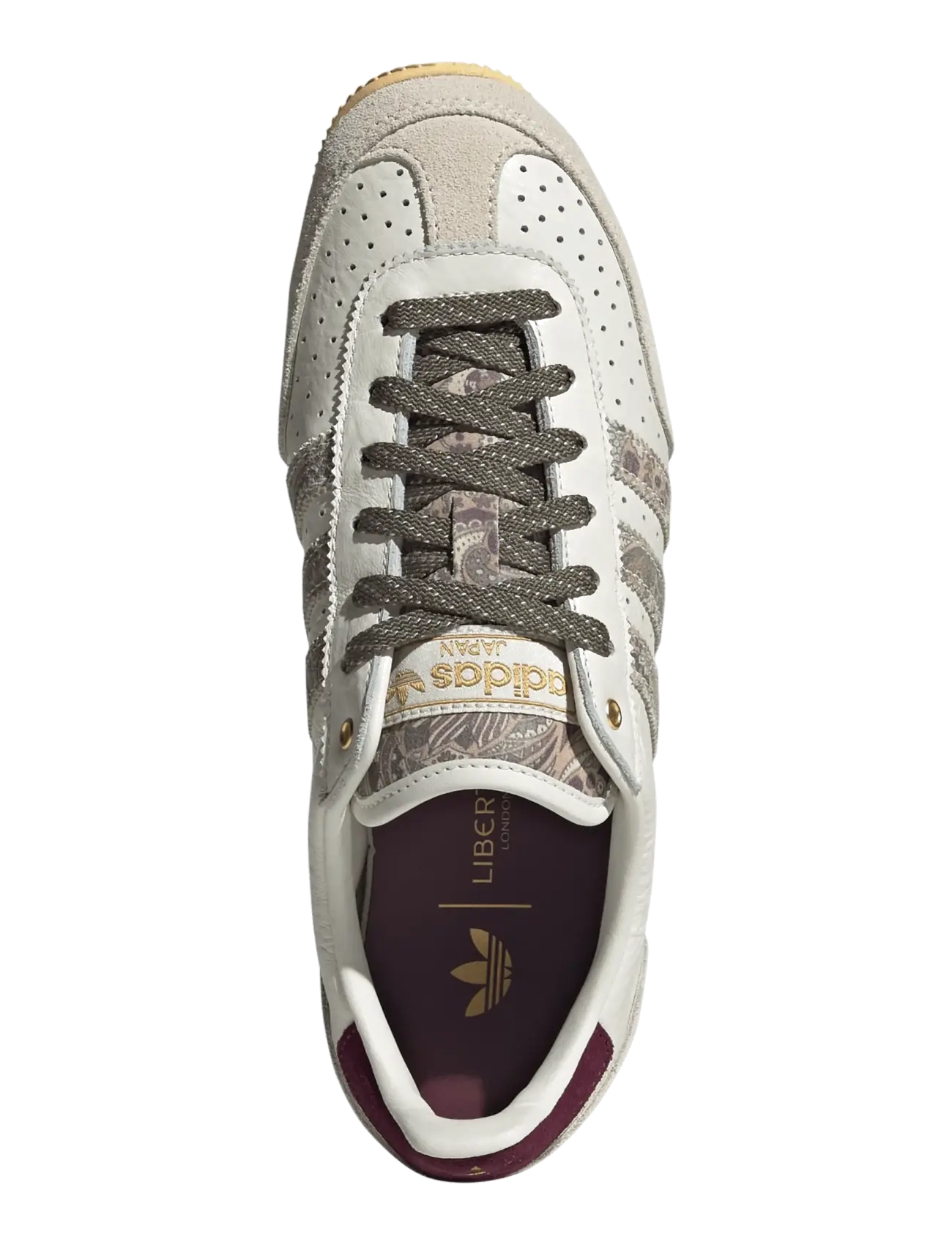 adidas Originals - JAPAN W - owhite/maroon/olistr - 4
