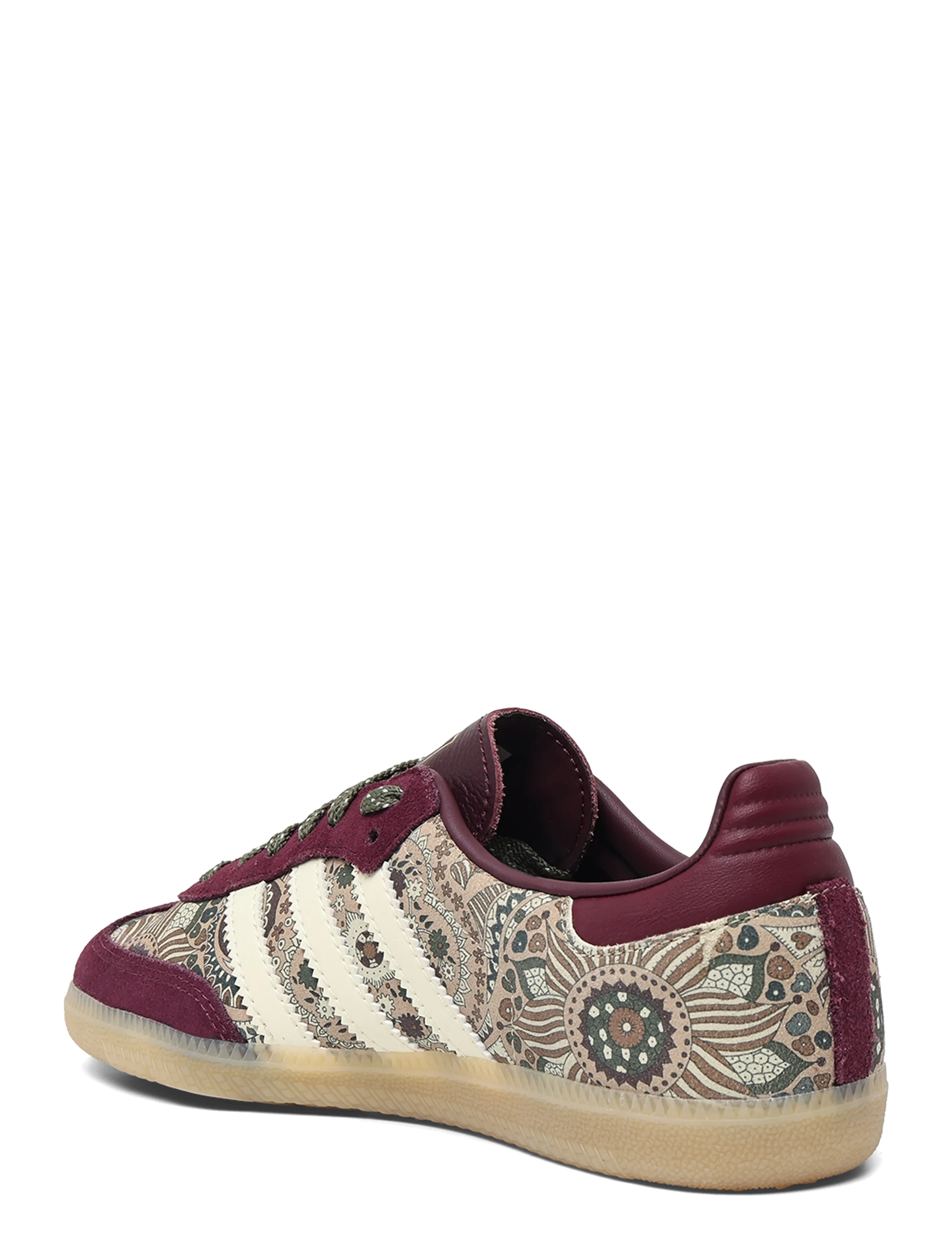 adidas Originals - SAMBA OG W - low top sneakers - maroon/warvan/olistr - 1