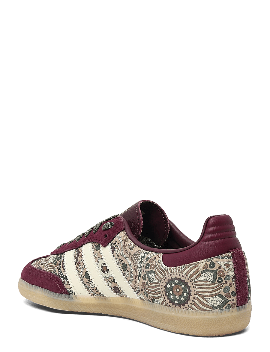 adidas Originals - SAMBA OG W - low top sneakers - maroon/warvan/olistr - 1