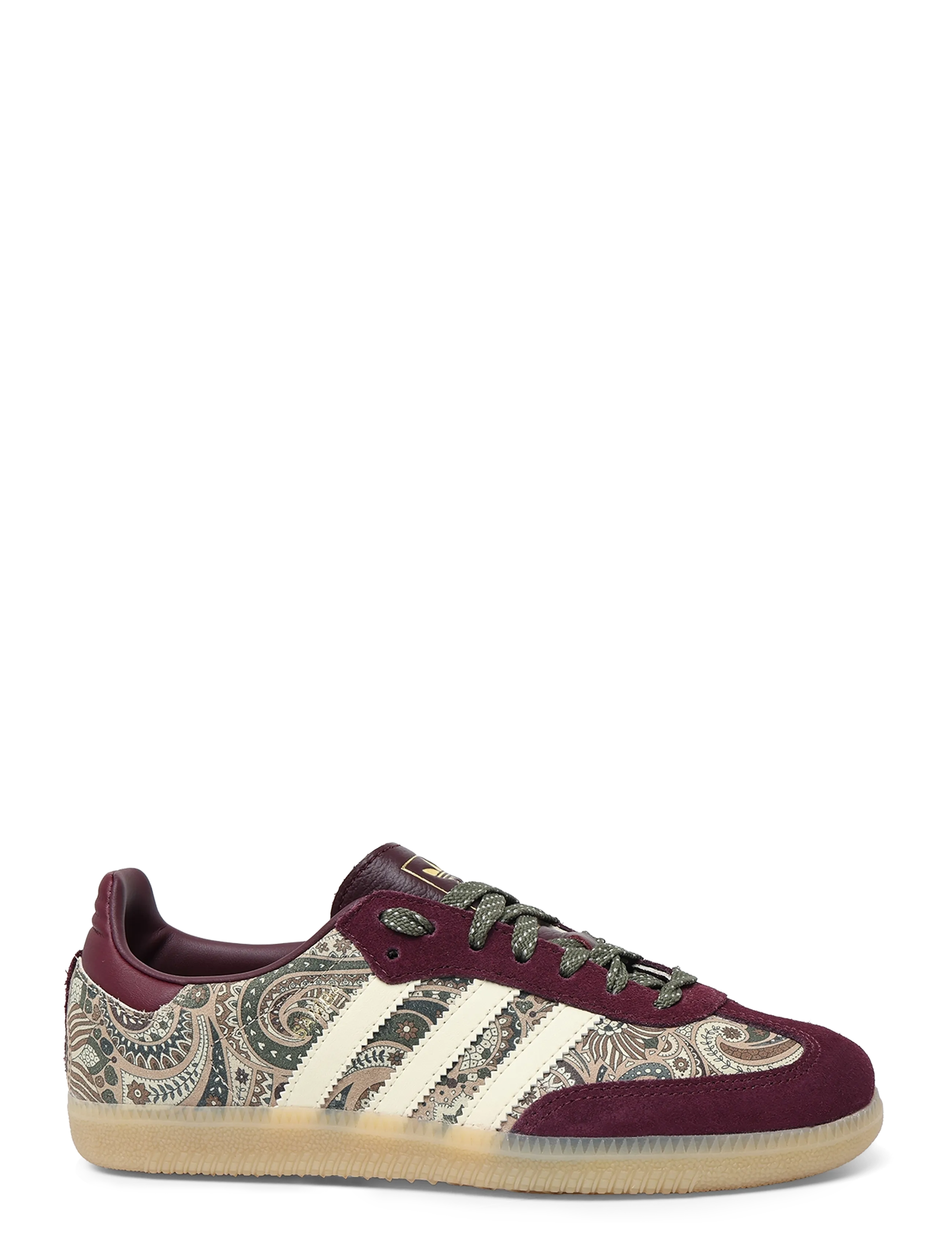 adidas Originals - SAMBA OG W - low top sneakers - maroon/warvan/olistr - 2