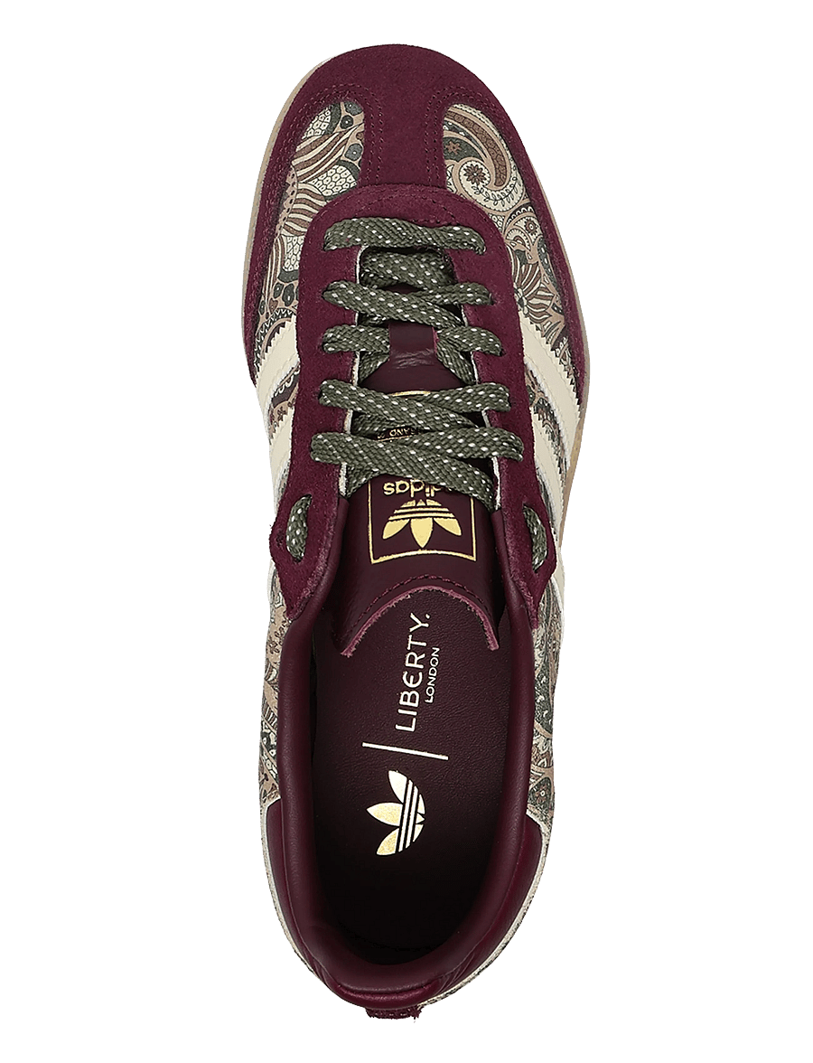 adidas Originals - SAMBA OG W - low top sneakers - maroon/warvan/olistr - 3