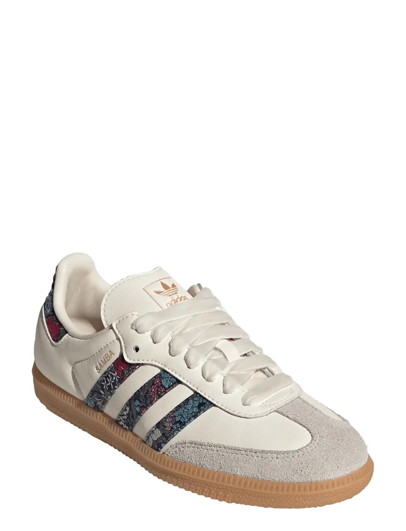 adidas Originals SAMBA OG J - Schuhe - CREWHT/DUAMAG/TALC / cream