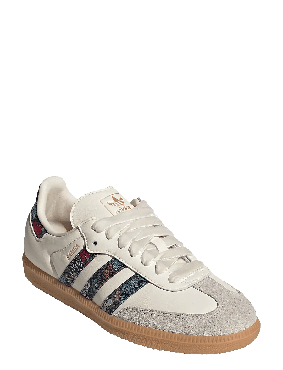 adidas Originals - SAMBA OG J - laag sneakers - crewht/duamag/talc - 0