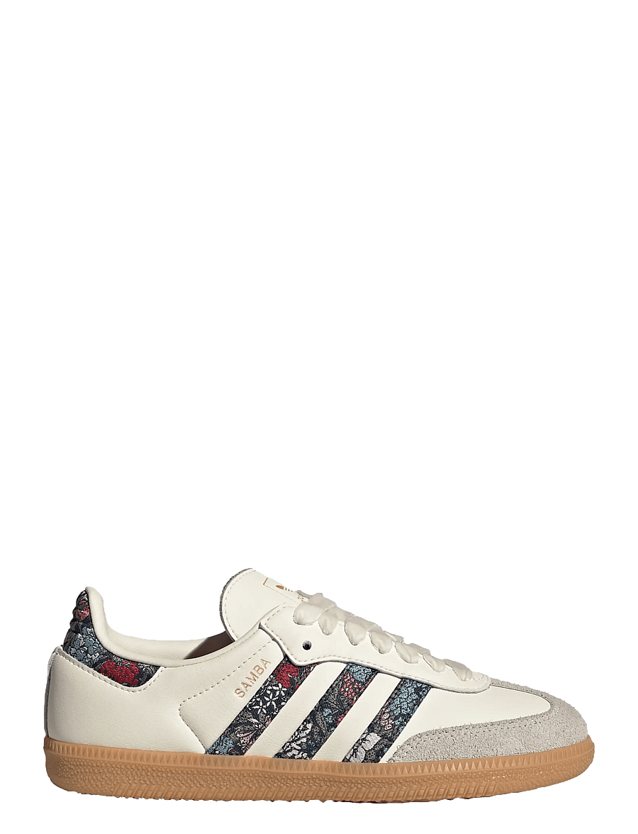 adidas Originals - SAMBA OG J - laag sneakers - crewht/duamag/talc - 1
