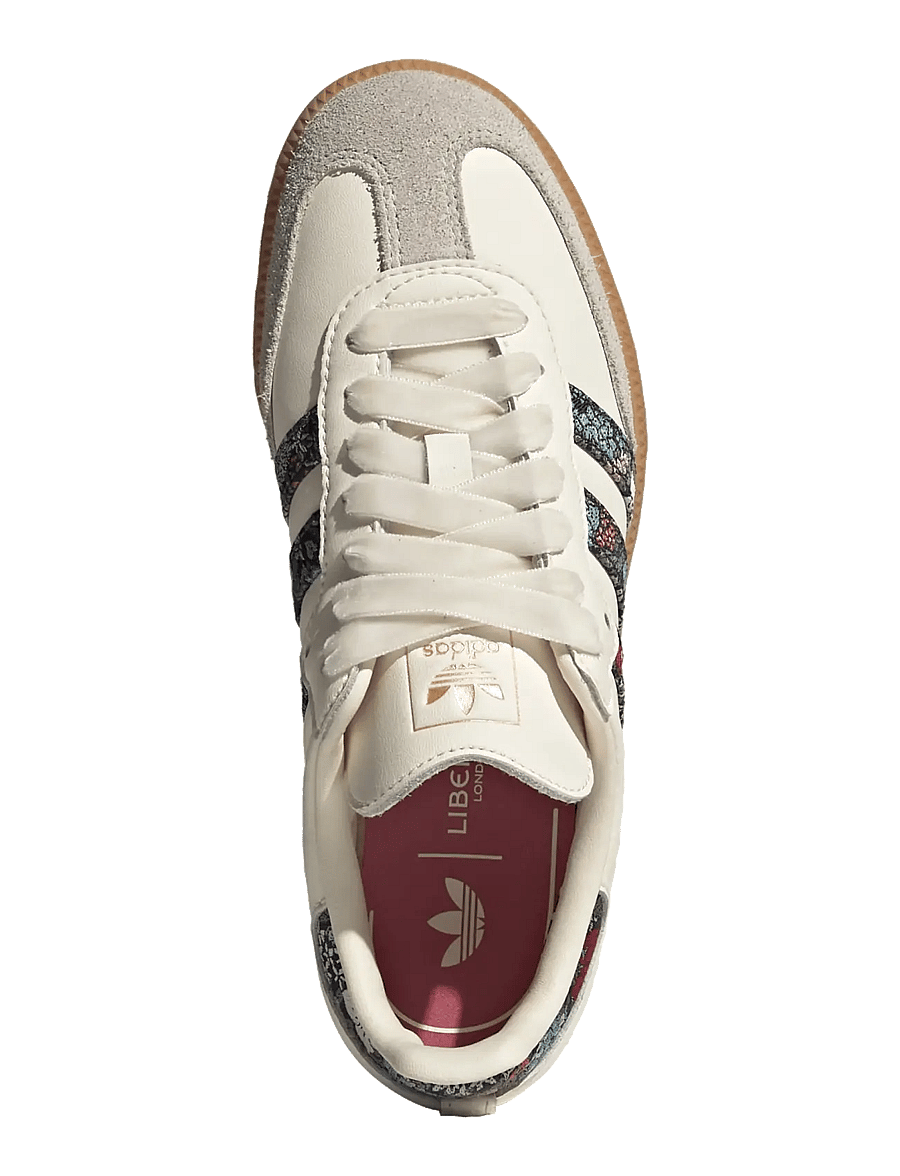adidas Originals - SAMBA OG J - laag sneakers - crewht/duamag/talc - 4