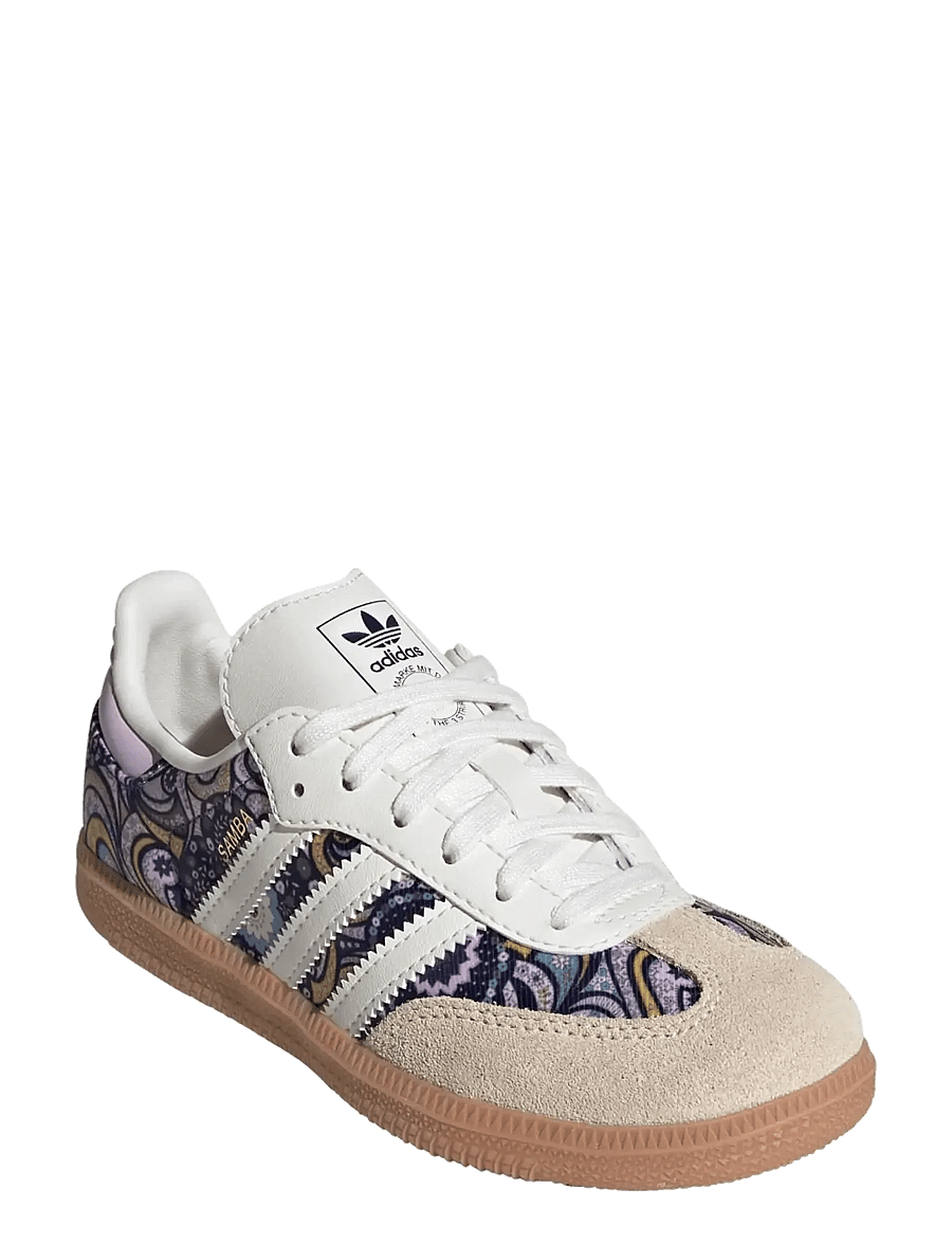 adidas Originals - SAMBA OG C - kõrge säärega tossud - cwhite/orcfus/gum2 - 0